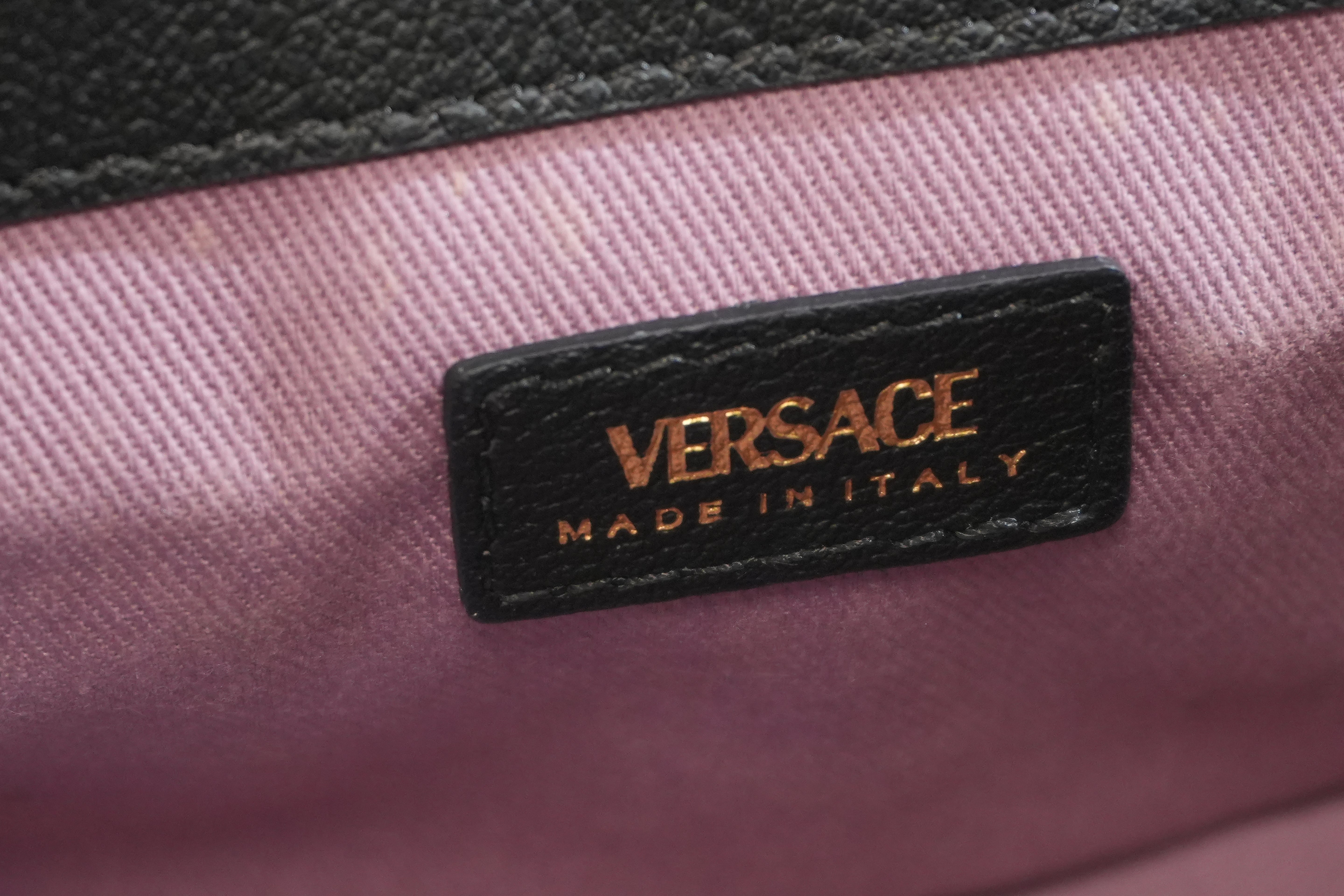 Pre-owned Versace Crossbody Bag Black