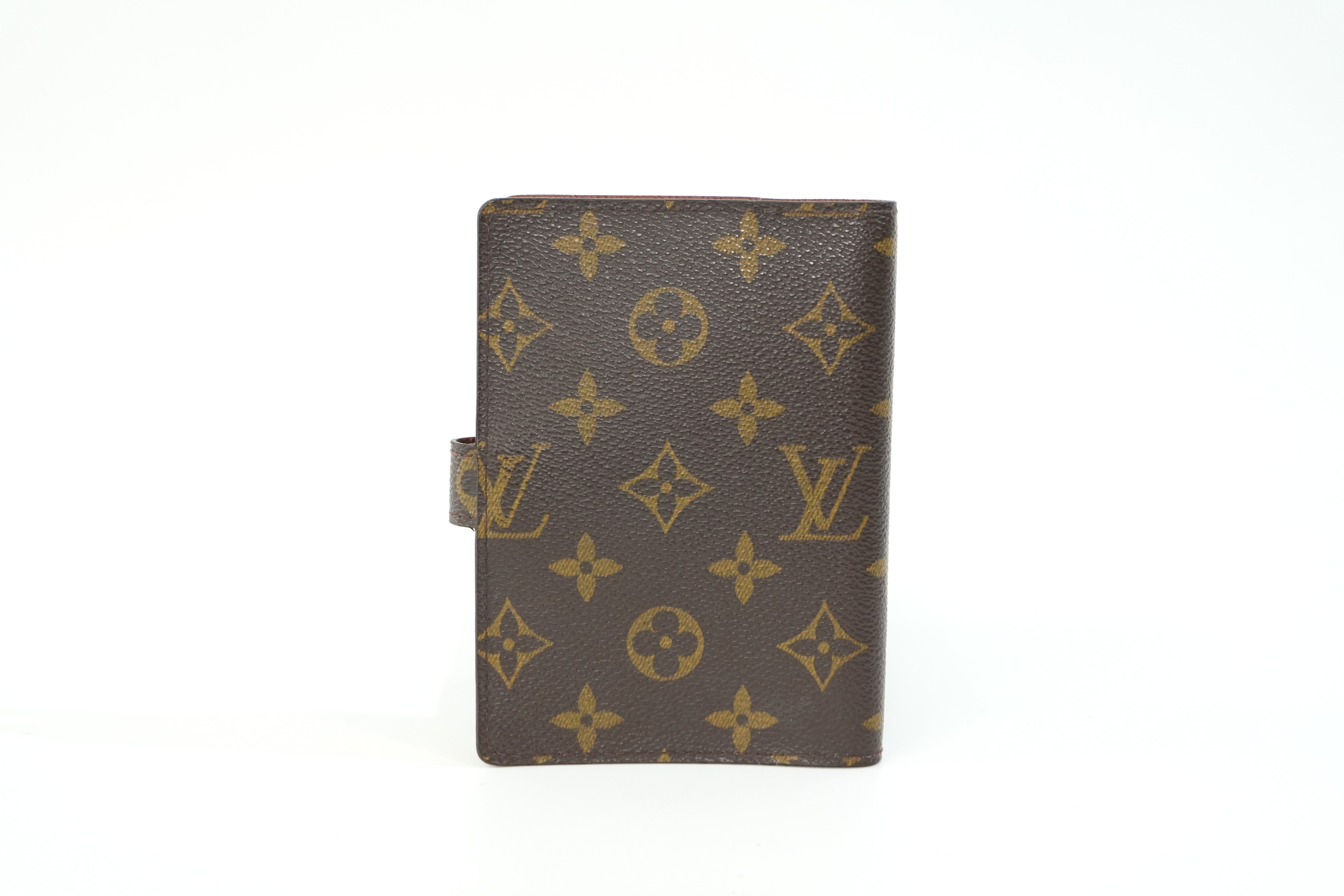 Pre-owned Louis Vuitton Monogram Agenda PM