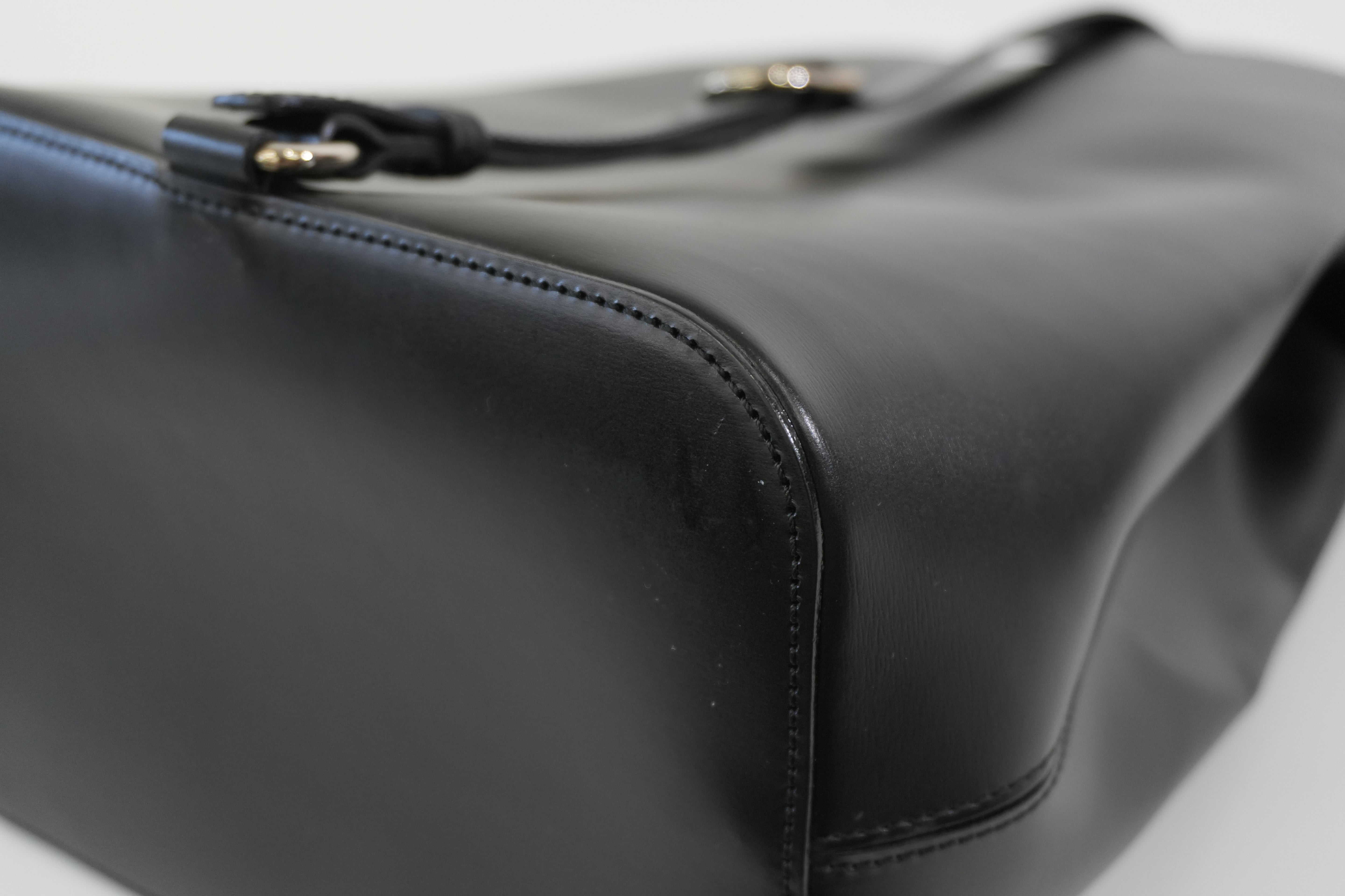 Pre-owned Cartier Panthere Shoulder Bag Black