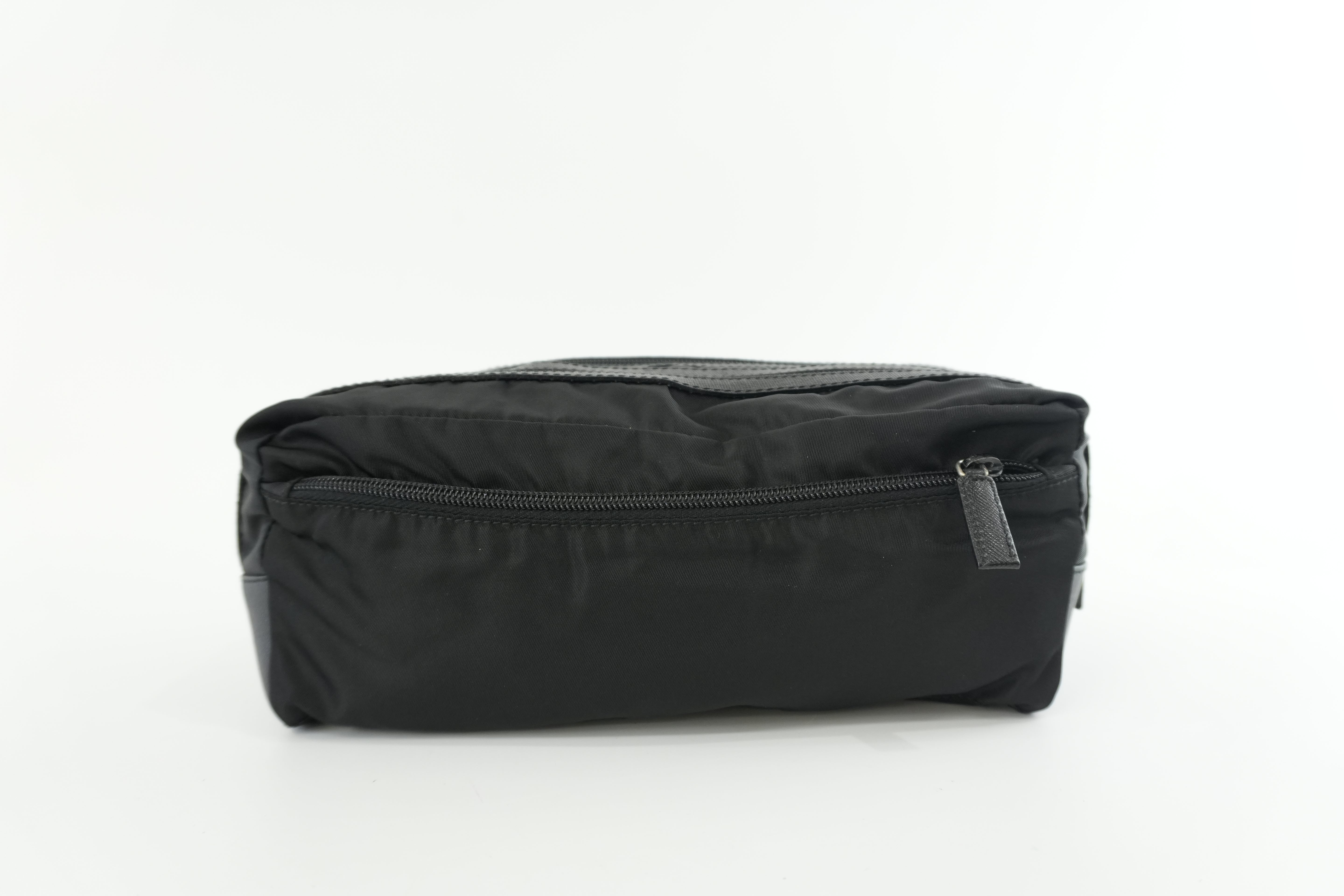Pre-owned Prada Clutch Bag Nylon Black
