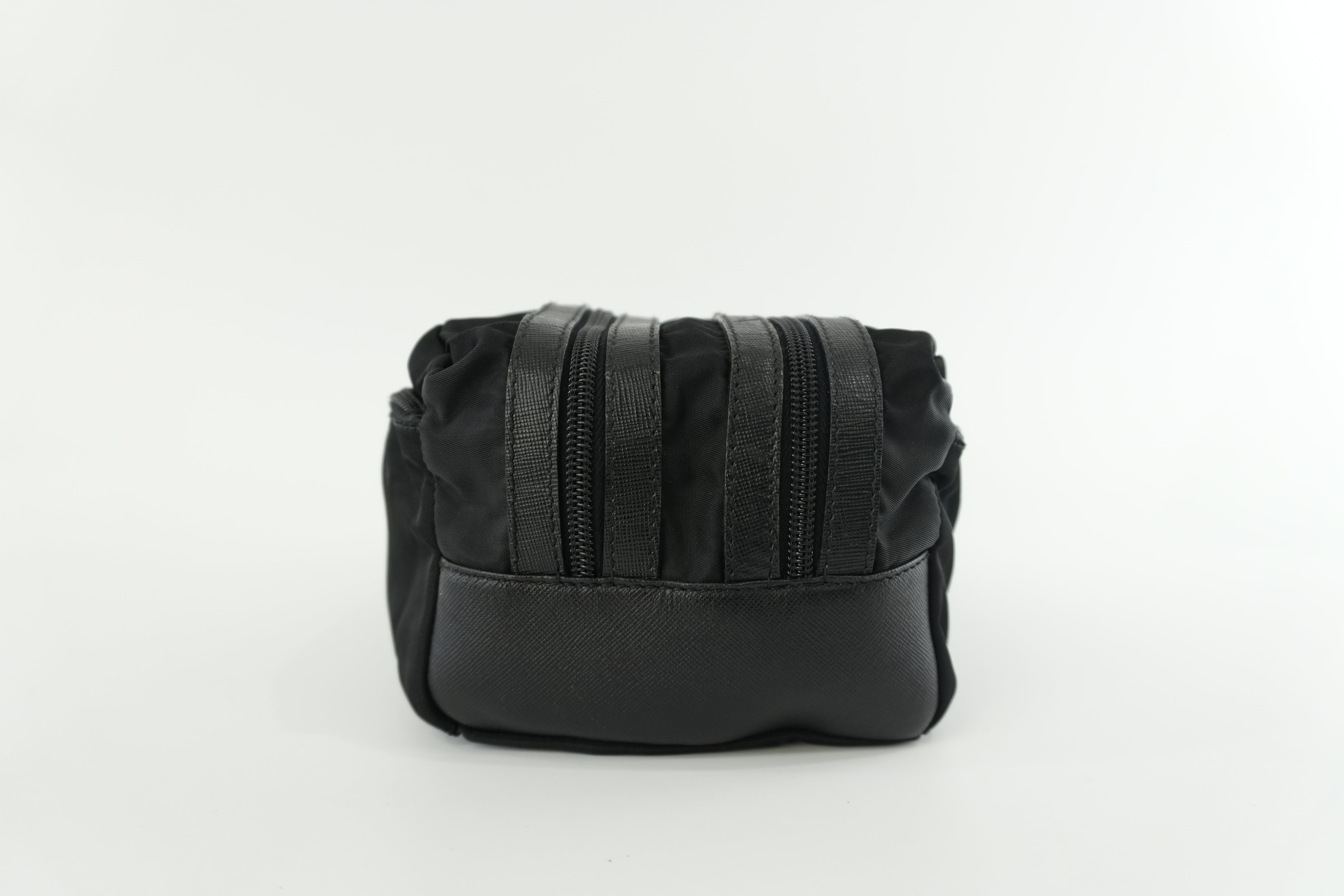 Pre-owned Prada Clutch Bag Nylon Black