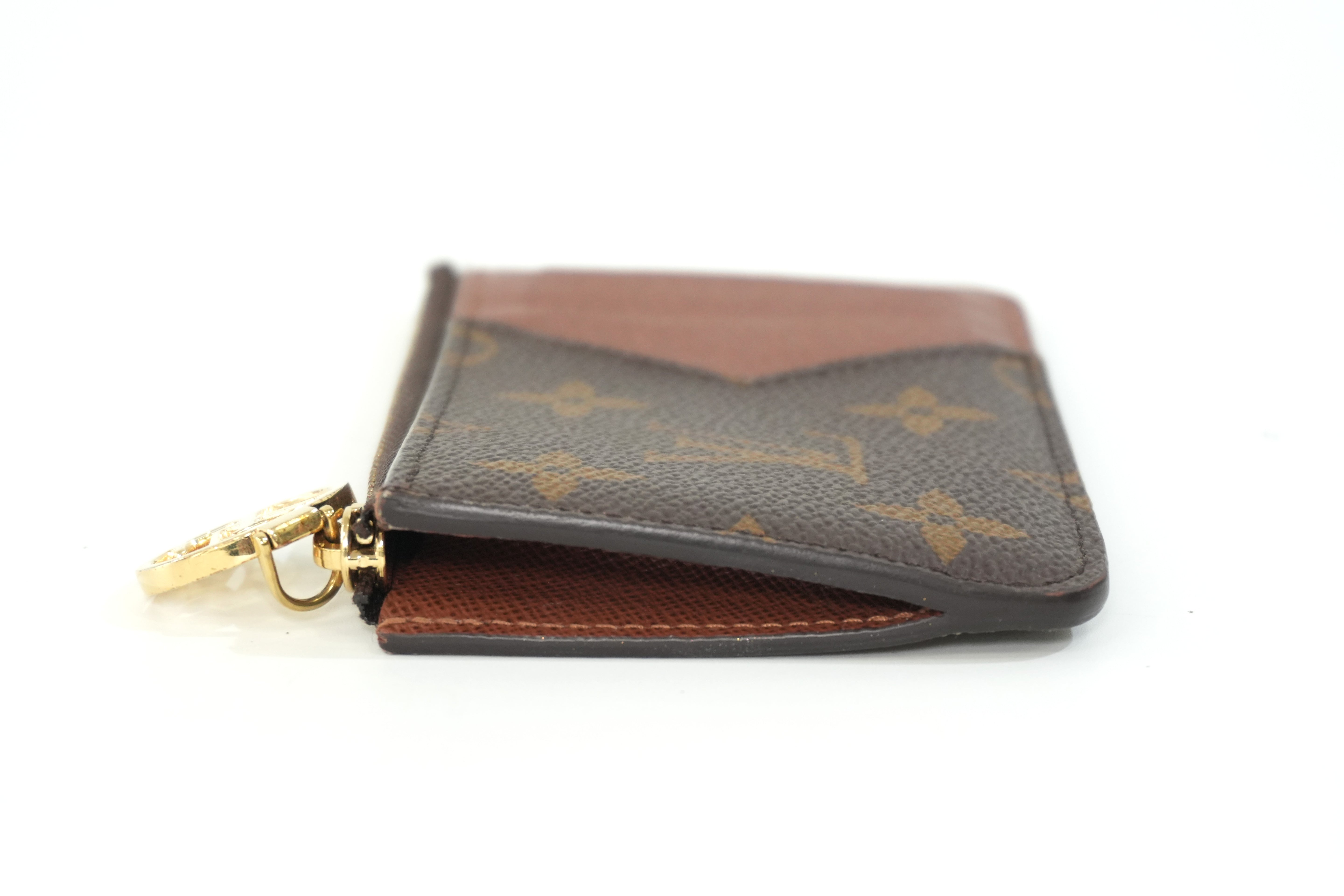 Pre-owned Louis Vuitton Monogram Romy Card Case