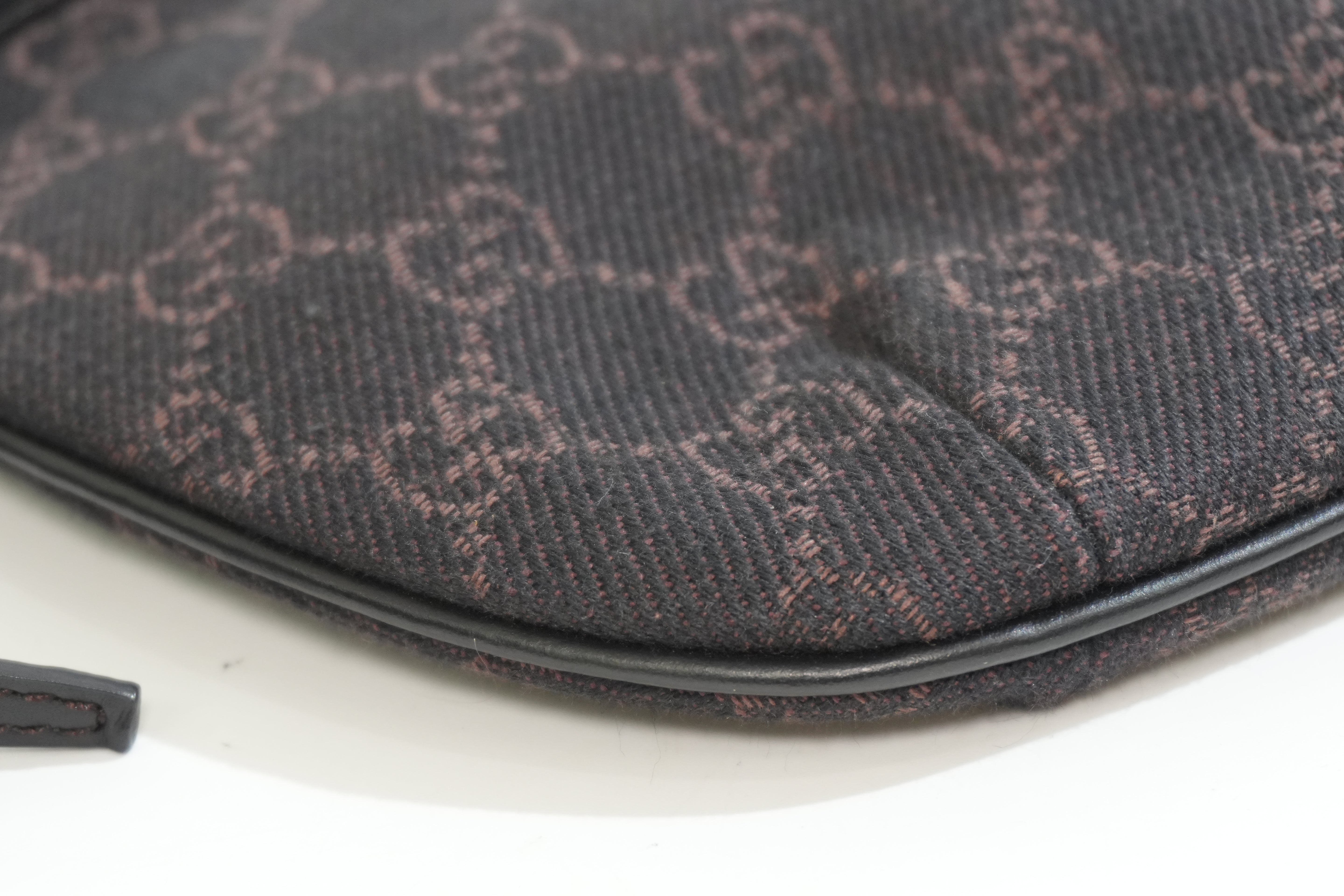 Pre-owned Gucci Guccisima Hobo Shoulder Bag Brown