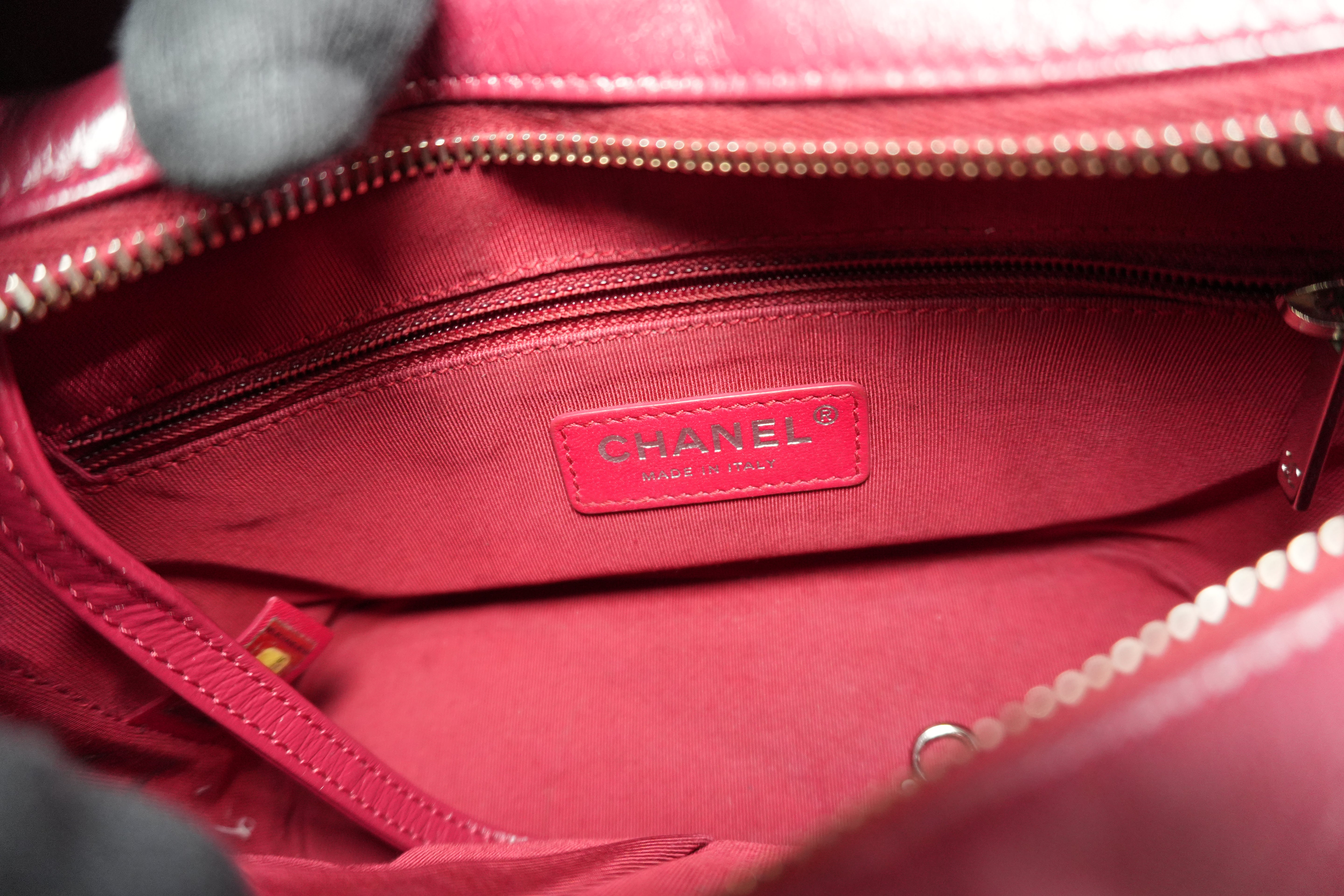 Pre-owned Chanel Gabrielle Hobo Chain Shoulder Bag Pink