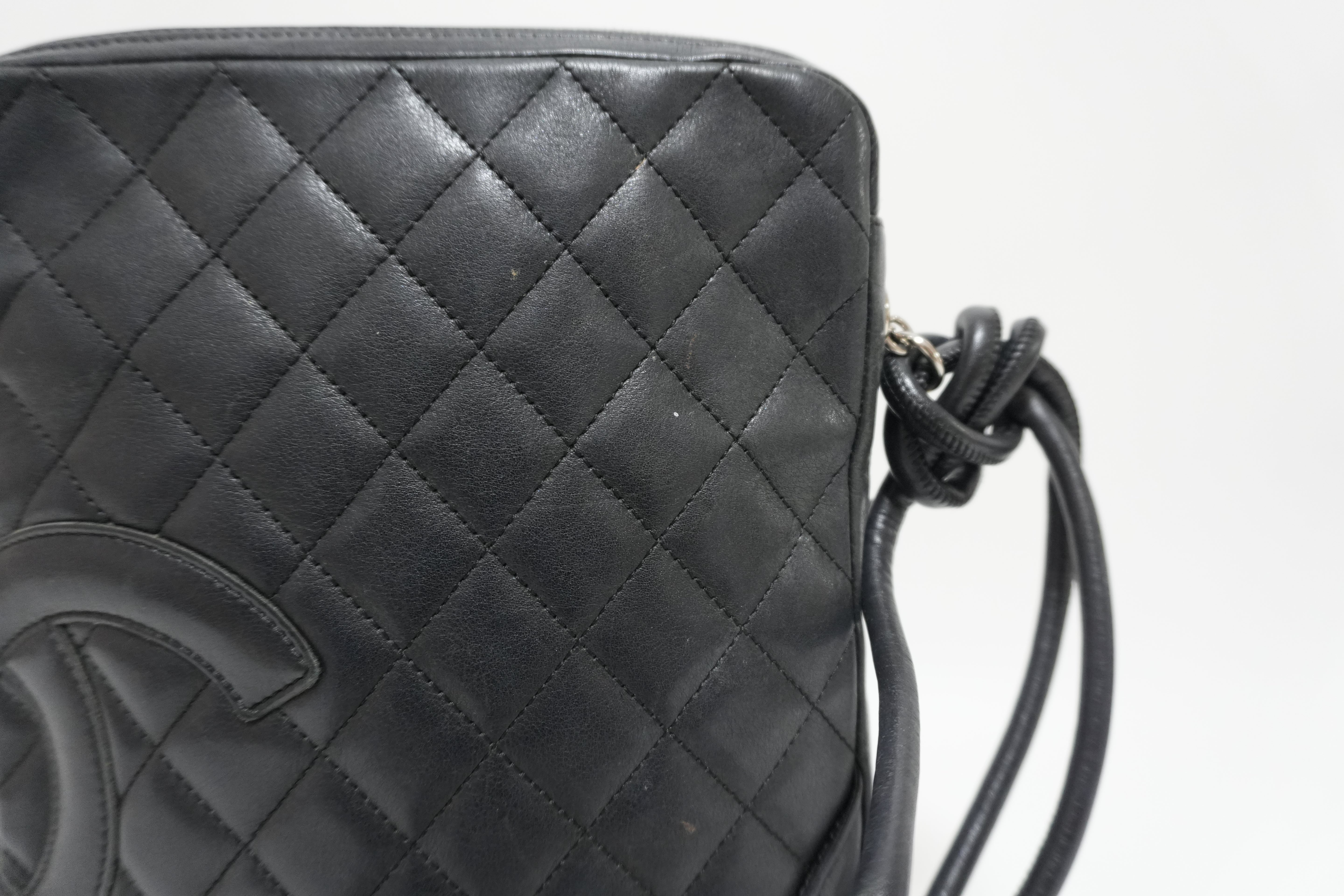 Chanel Cambon Crossbody Bag Black