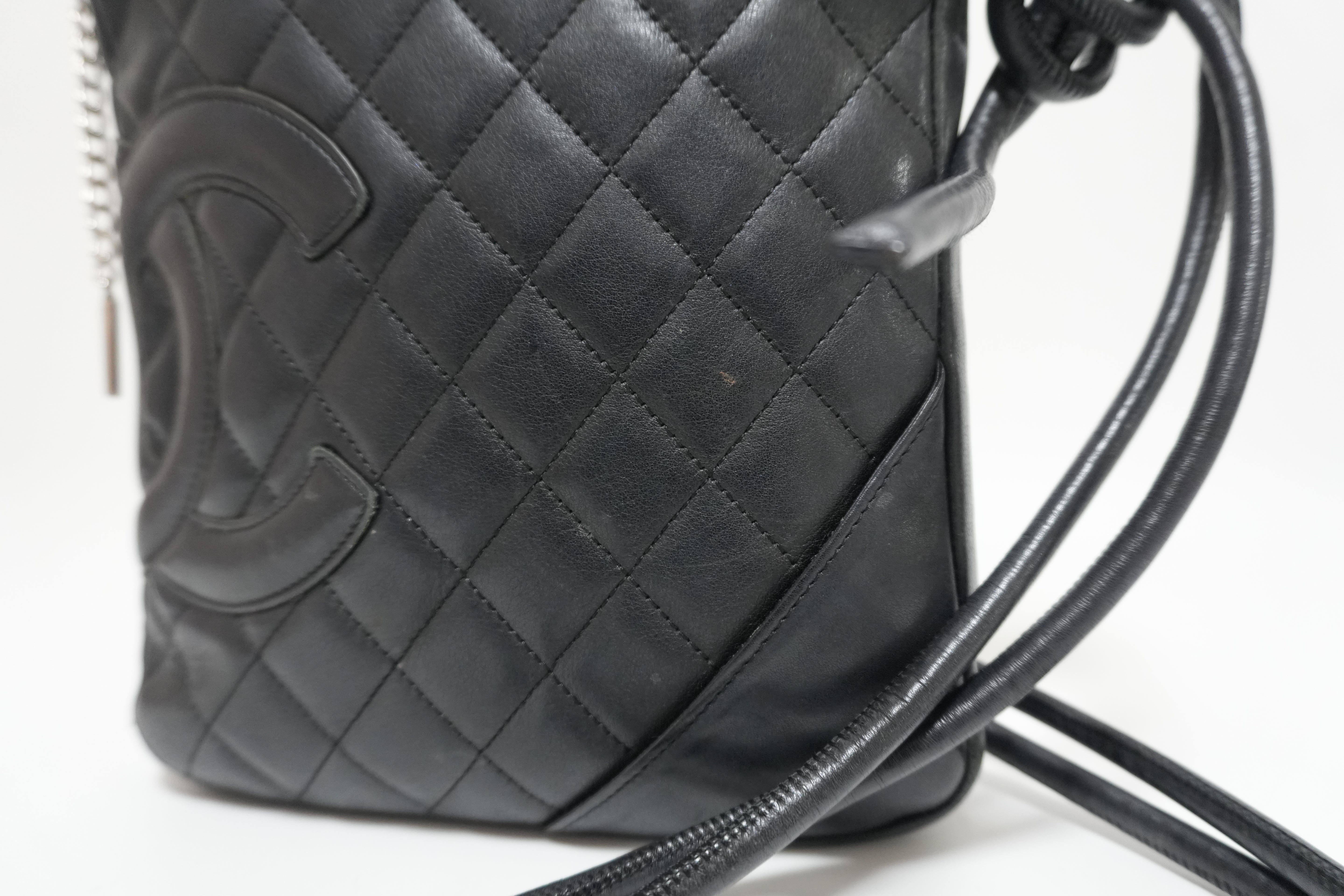 Chanel Cambon Crossbody Bag Black