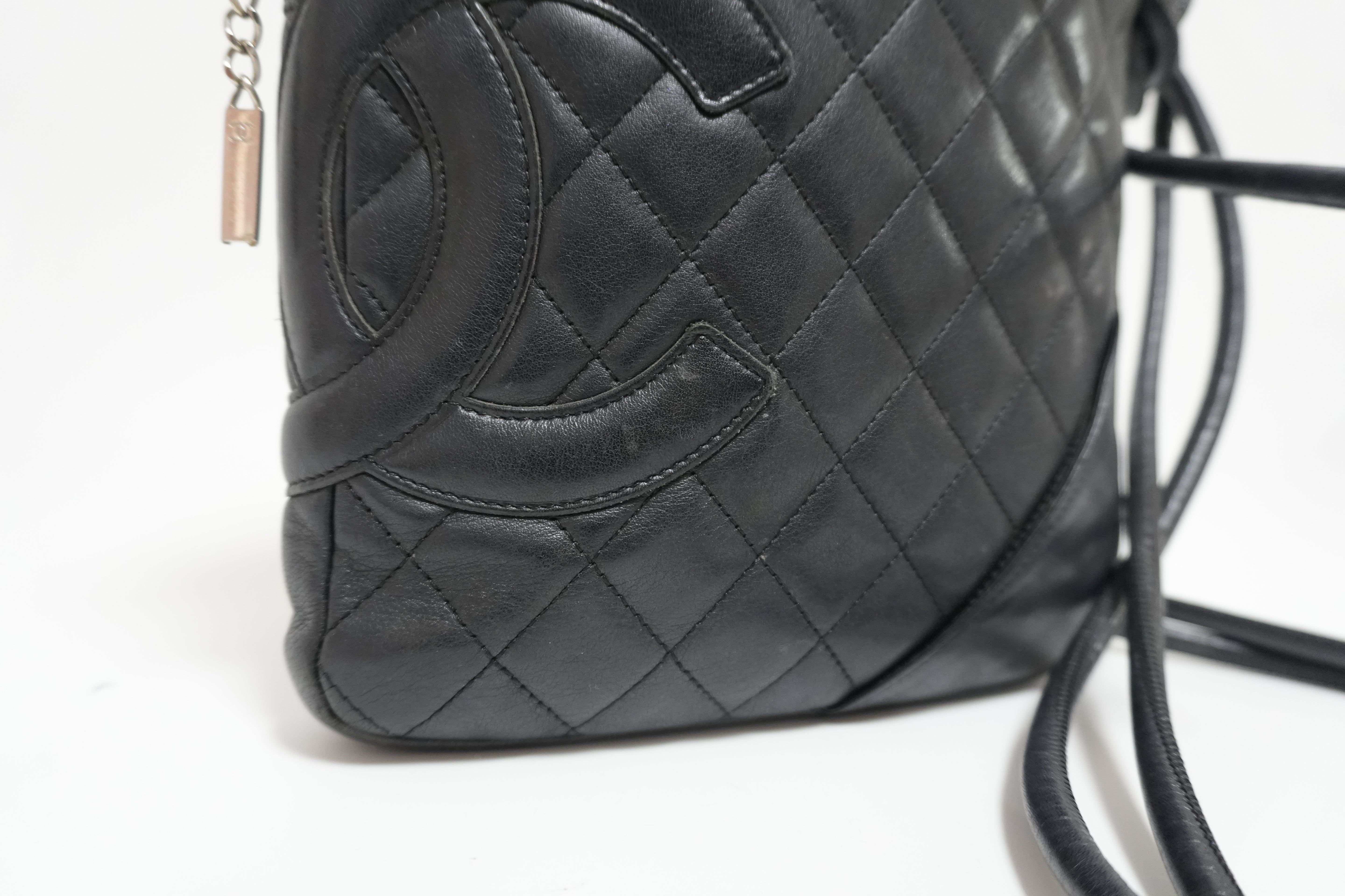 Chanel Cambon Crossbody Bag Black