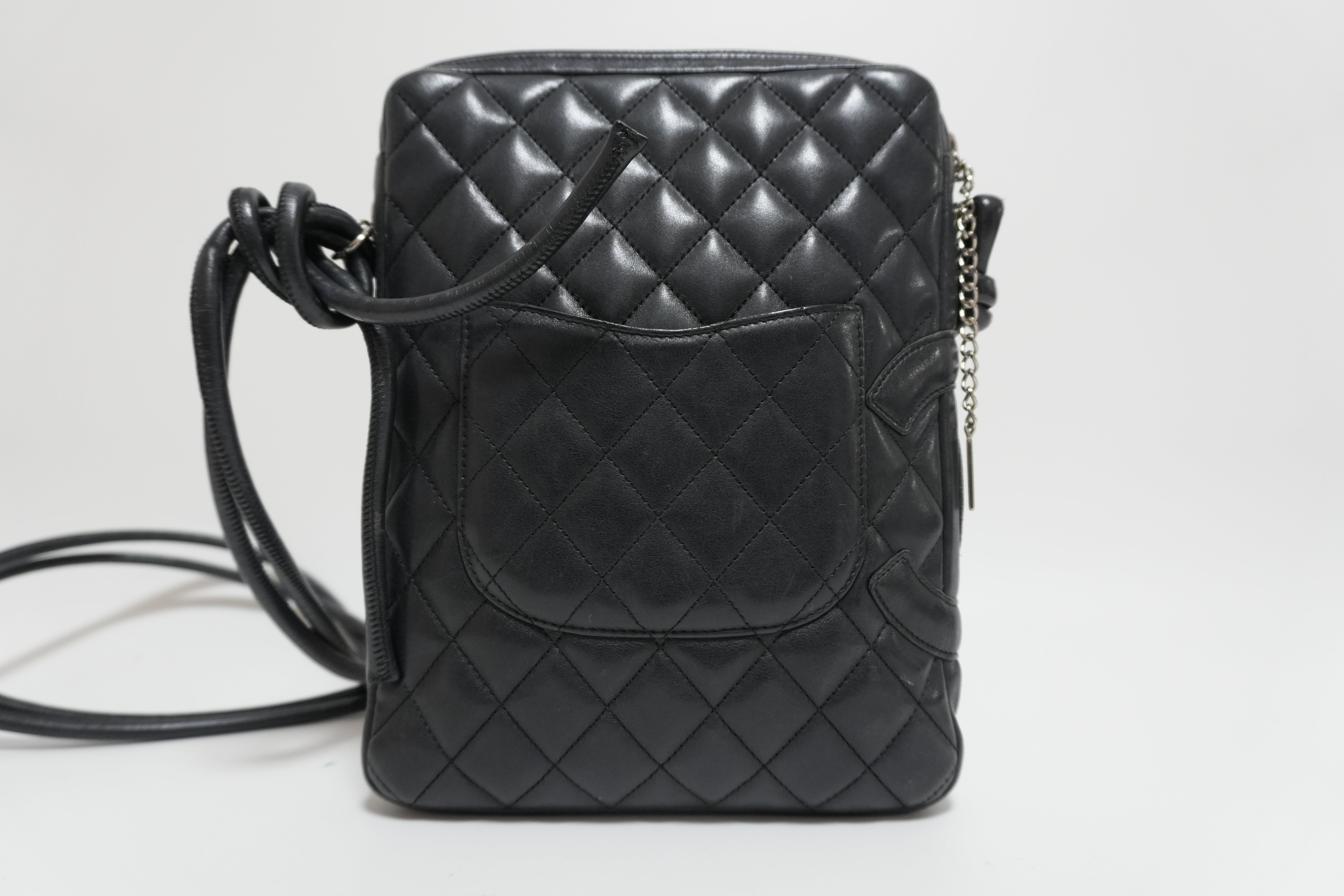 Chanel Cambon Crossbody Bag Black