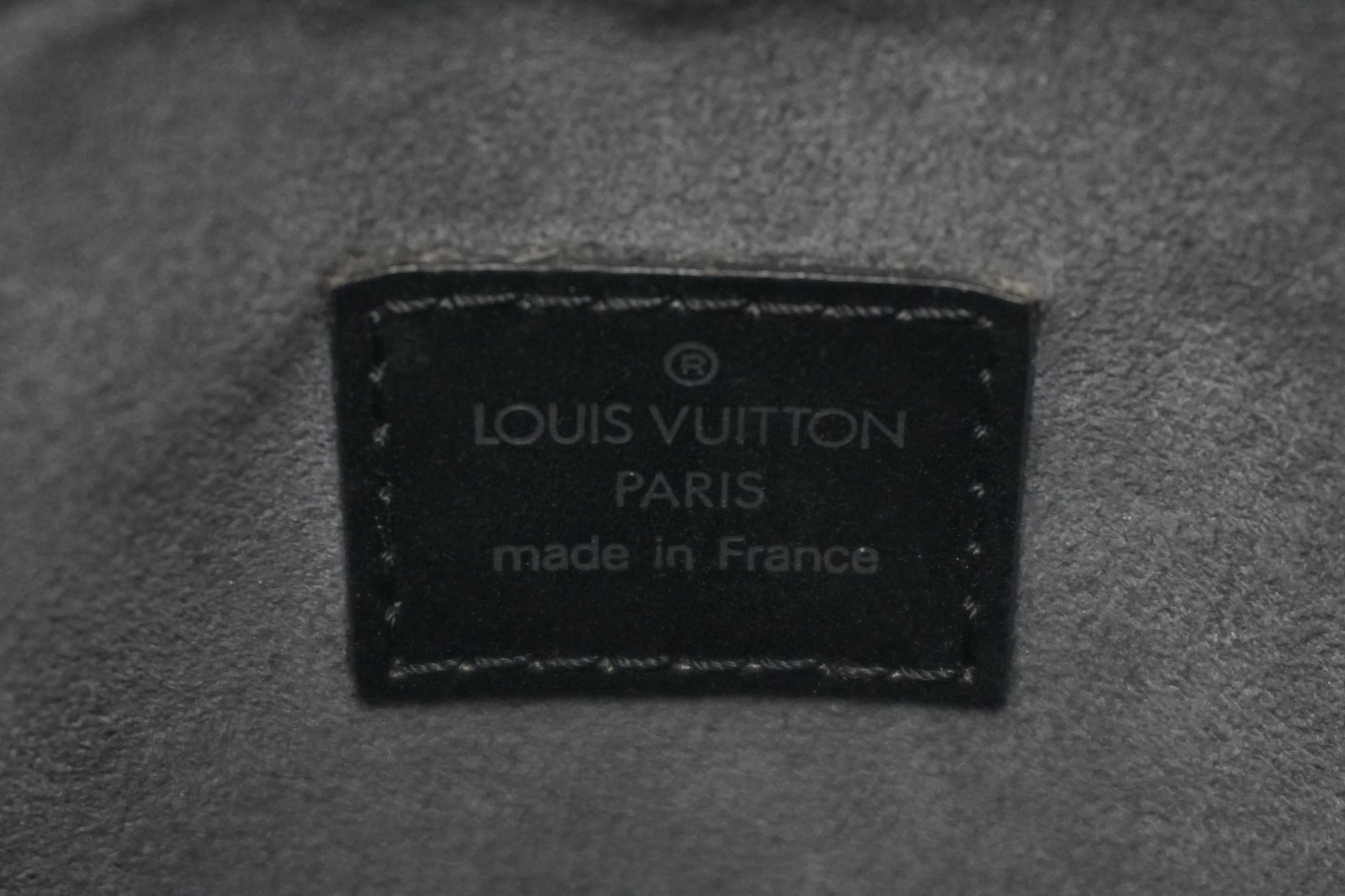 Pre-owned Louis Vuitton Epi Sablon Handbag Black