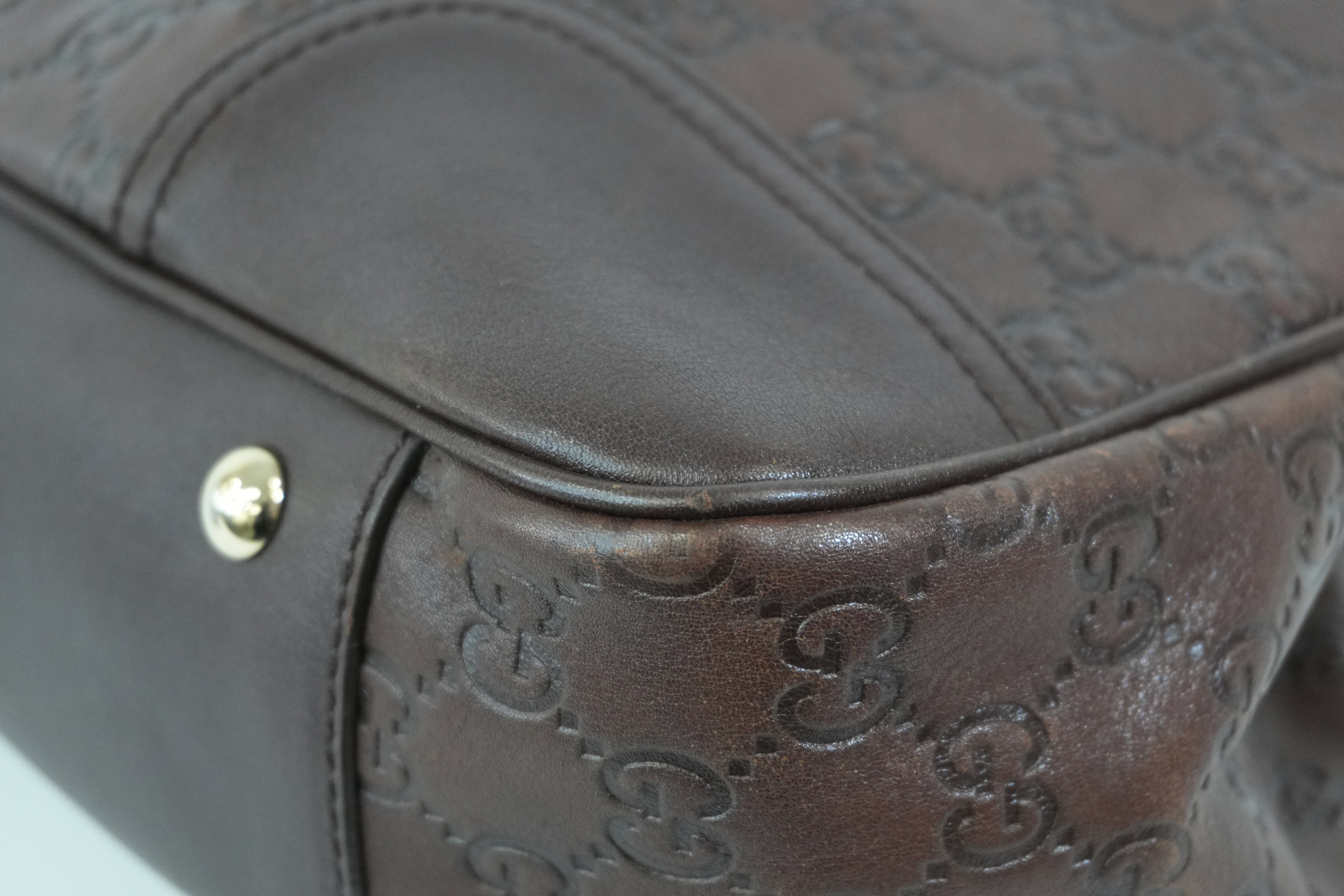 Pre-owned Gucci Princy Tote Bag Brown