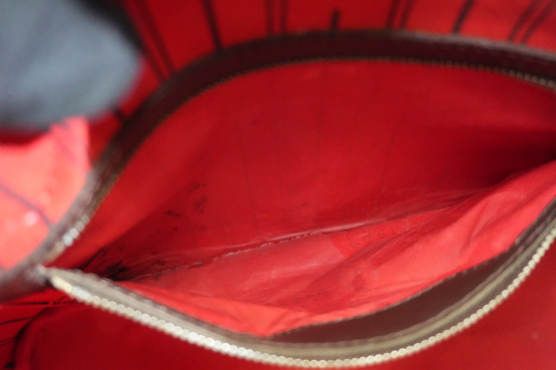 Pre-owned Louis Vuitton Damier Ebene Neverfull PM Tote Bag