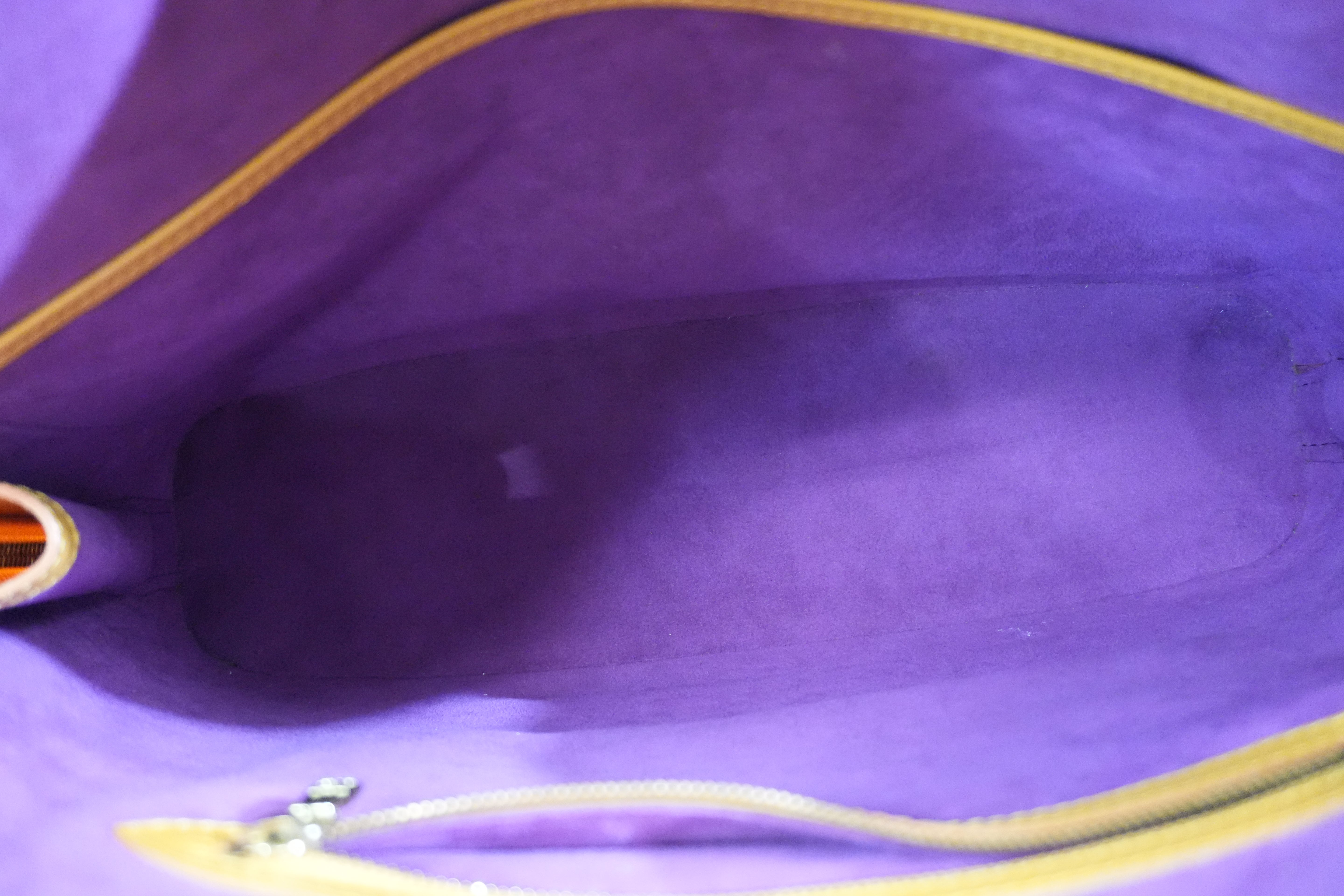 Pre-owned Louis Vuitton Epi Lussac Shoulder Bag Yellow