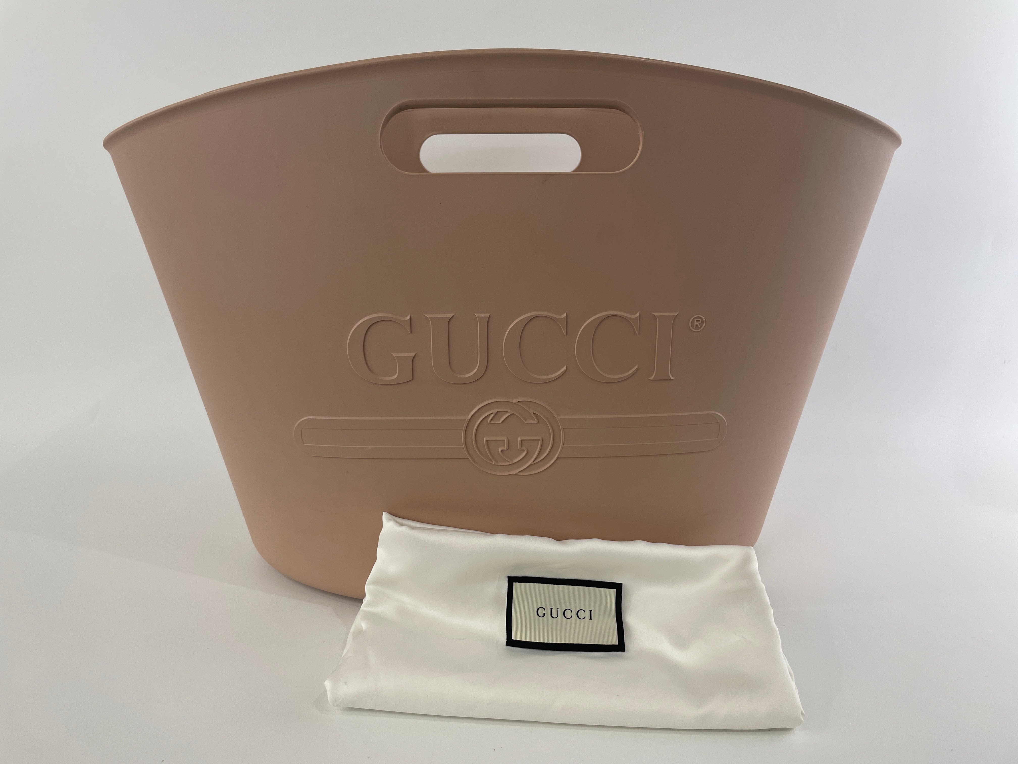 Gucci Rubber Bag Salmon Pink Used