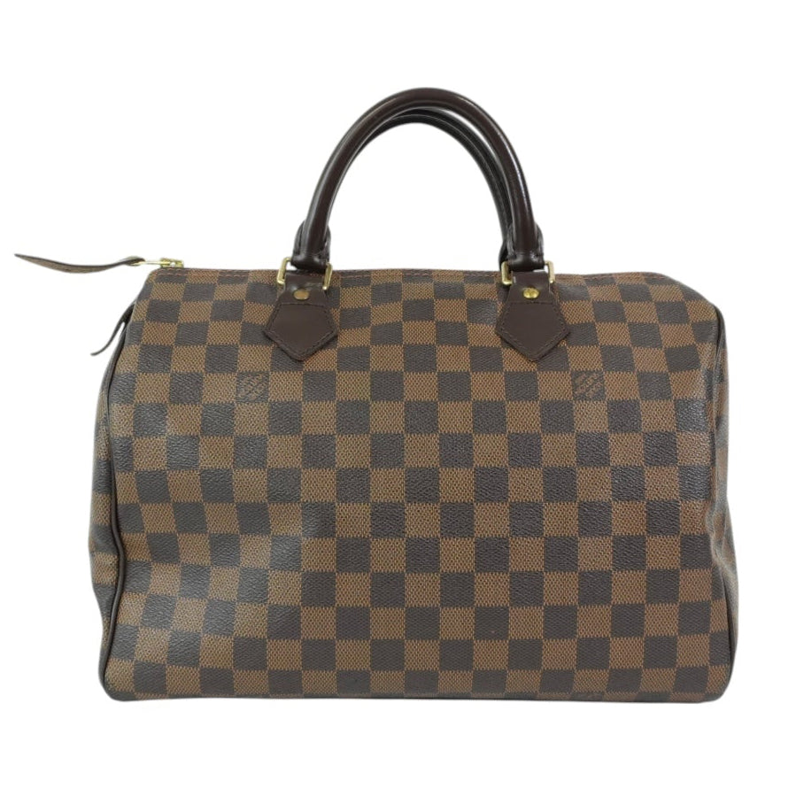 Pre-owned Louis Vuitton Damier Ebene Speedy 30 Handbag