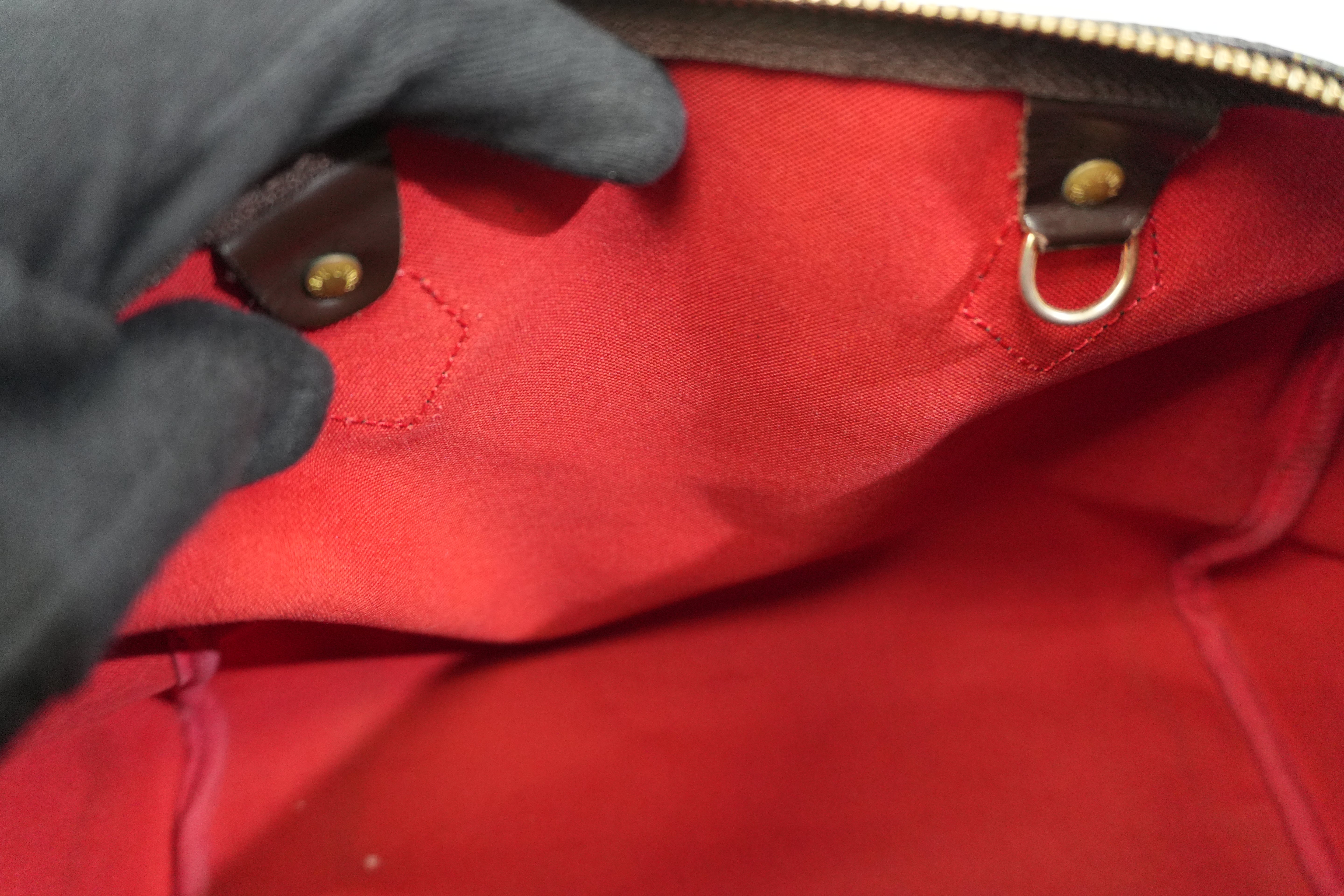 Pre-owned Louis Vuitton Damier Ebene Speedy 30 Handbag