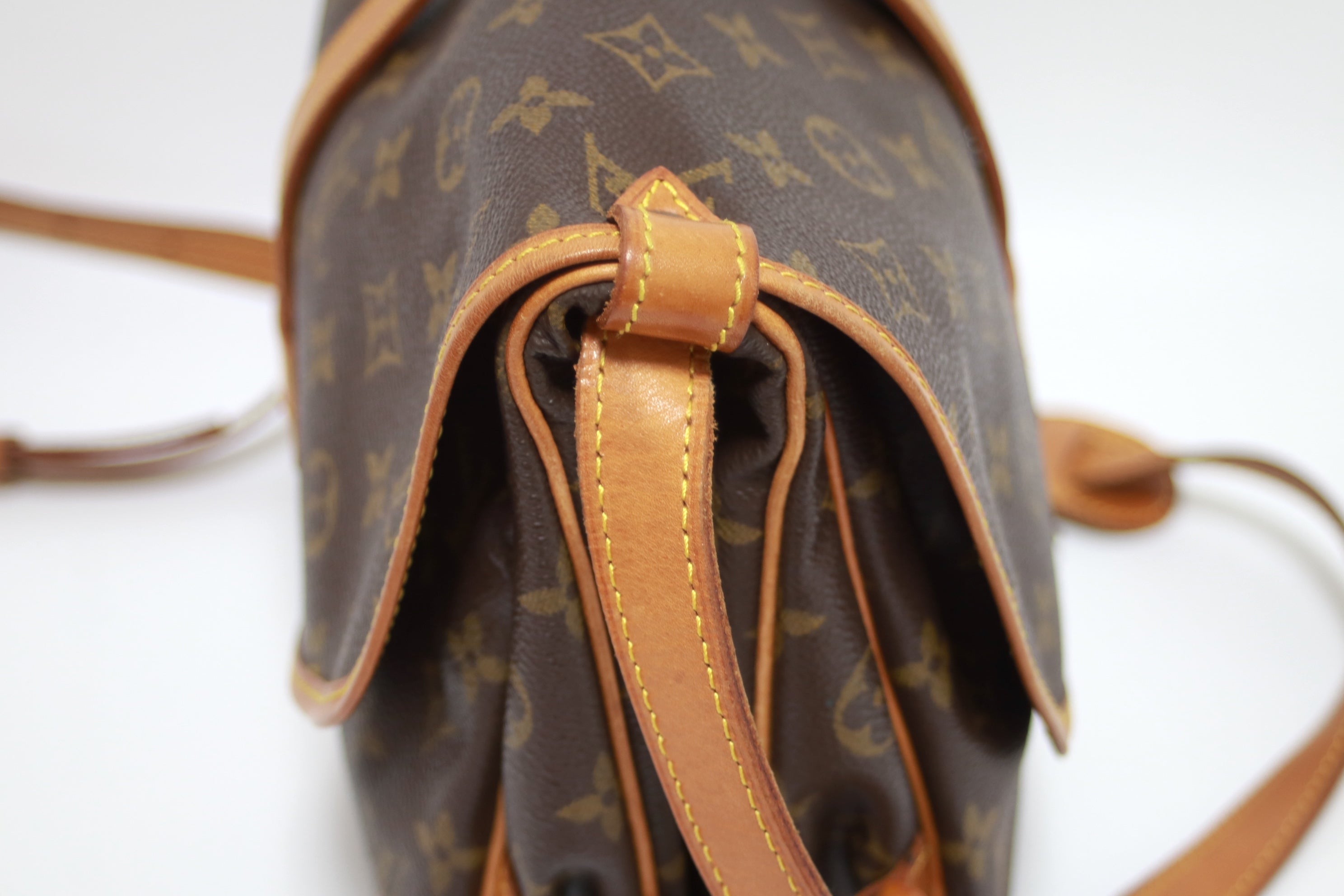 Louis Vuitton Saumur 30 Crossbody Bag Used