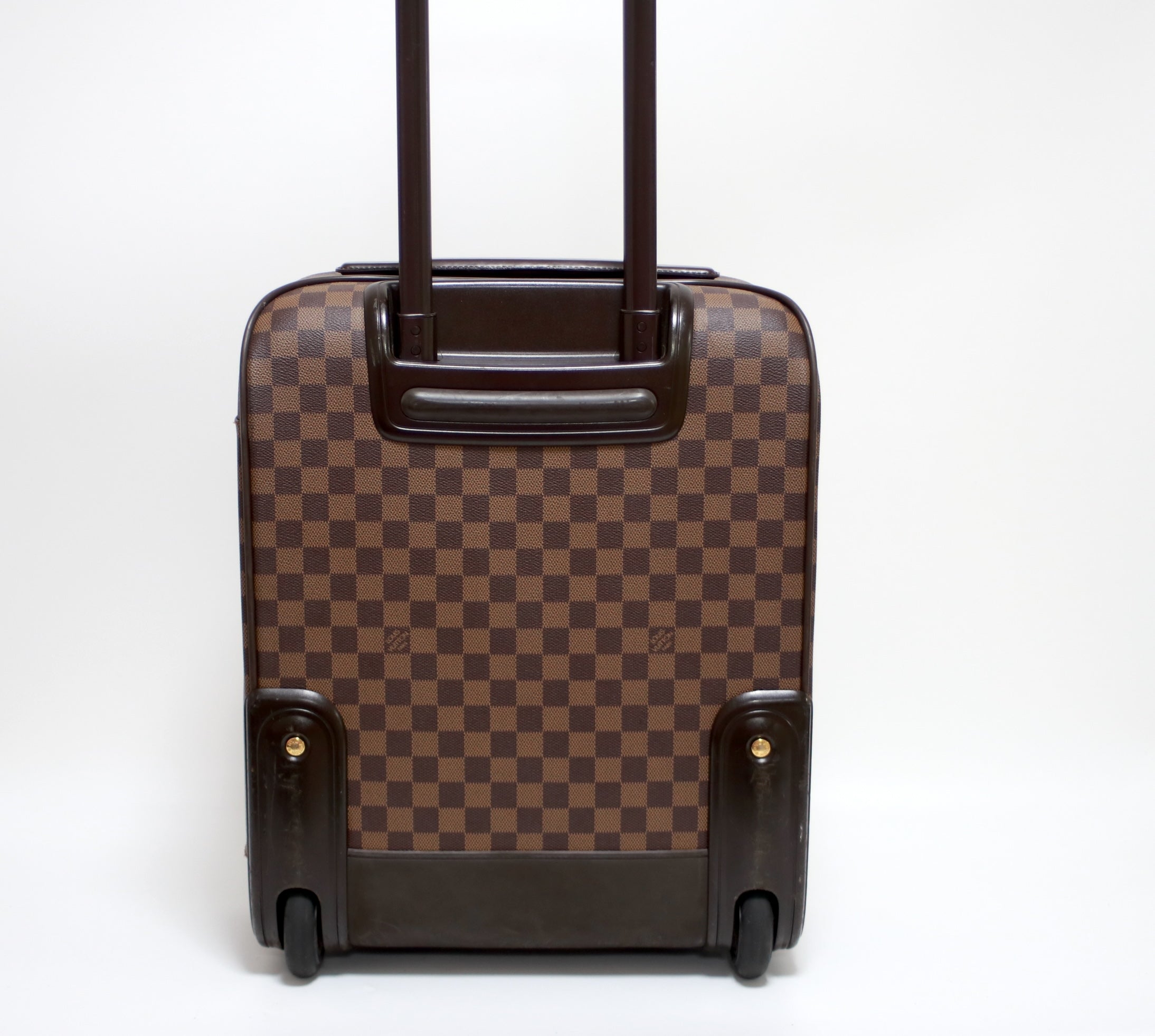 Louis Vuitton Pegase 45 Damier Ebene Rolling Luggage Used