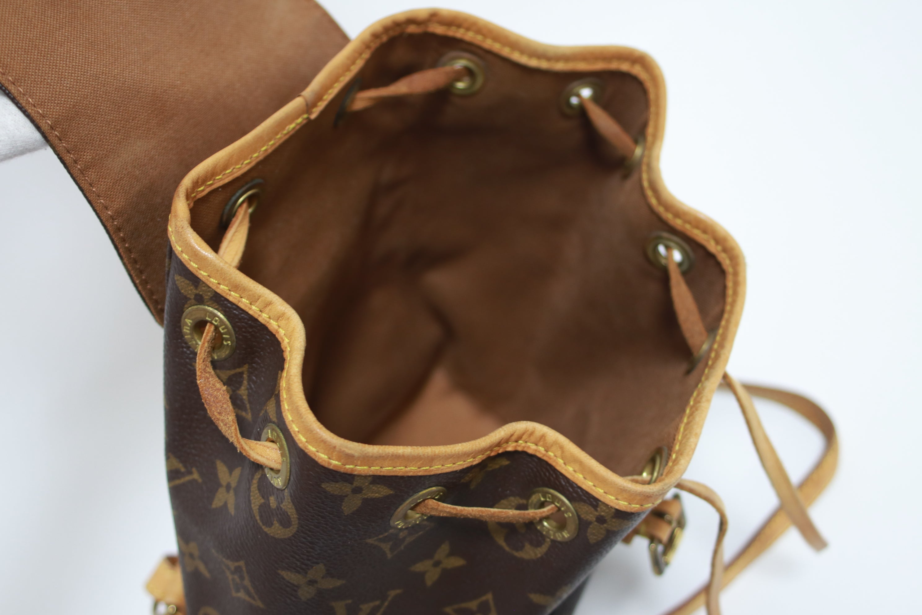 Louis Vuitton Montsouris PM Backpack Used