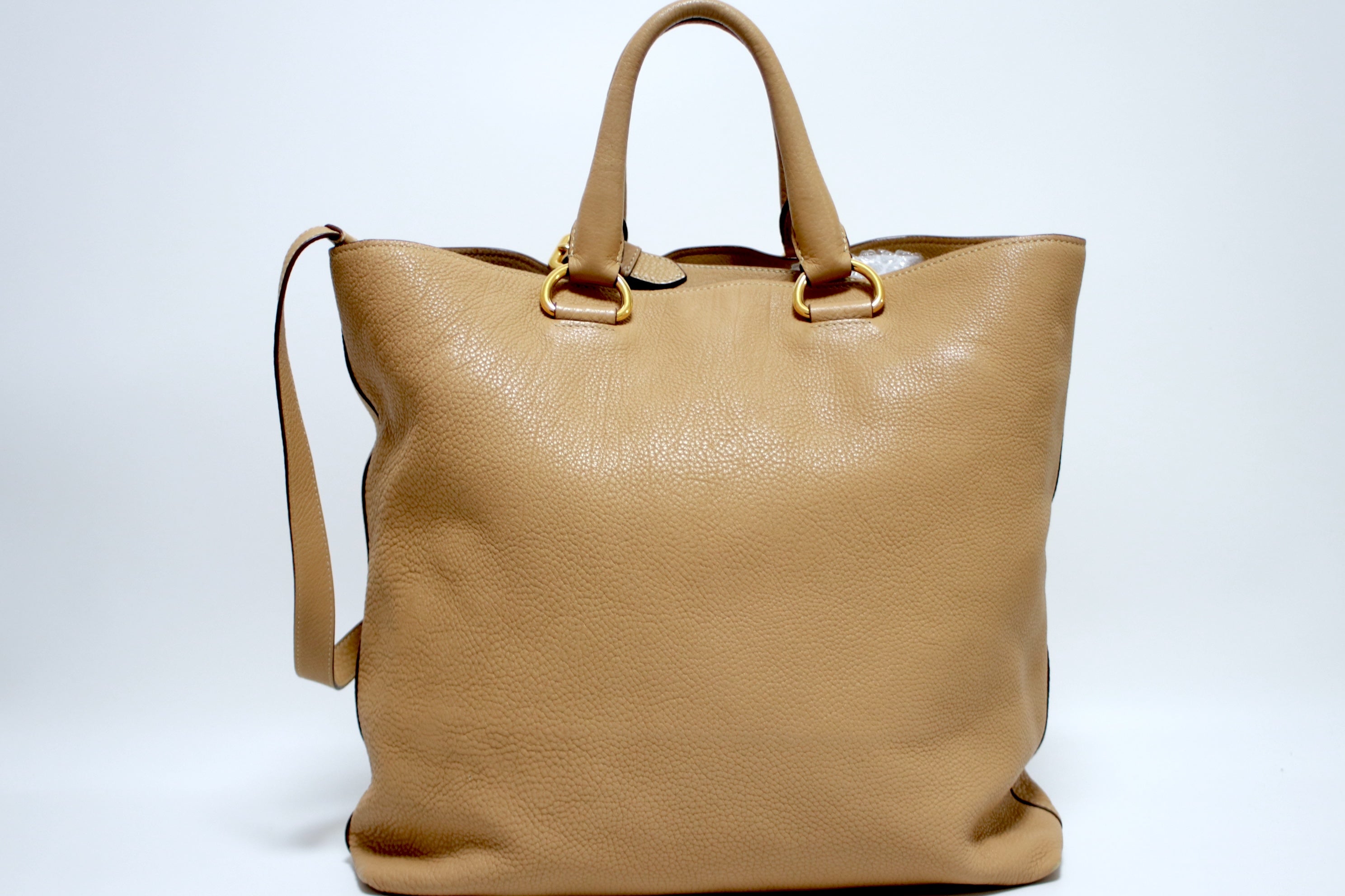 Borsa Prada Vitello Daino in pelle bidirezionale usata