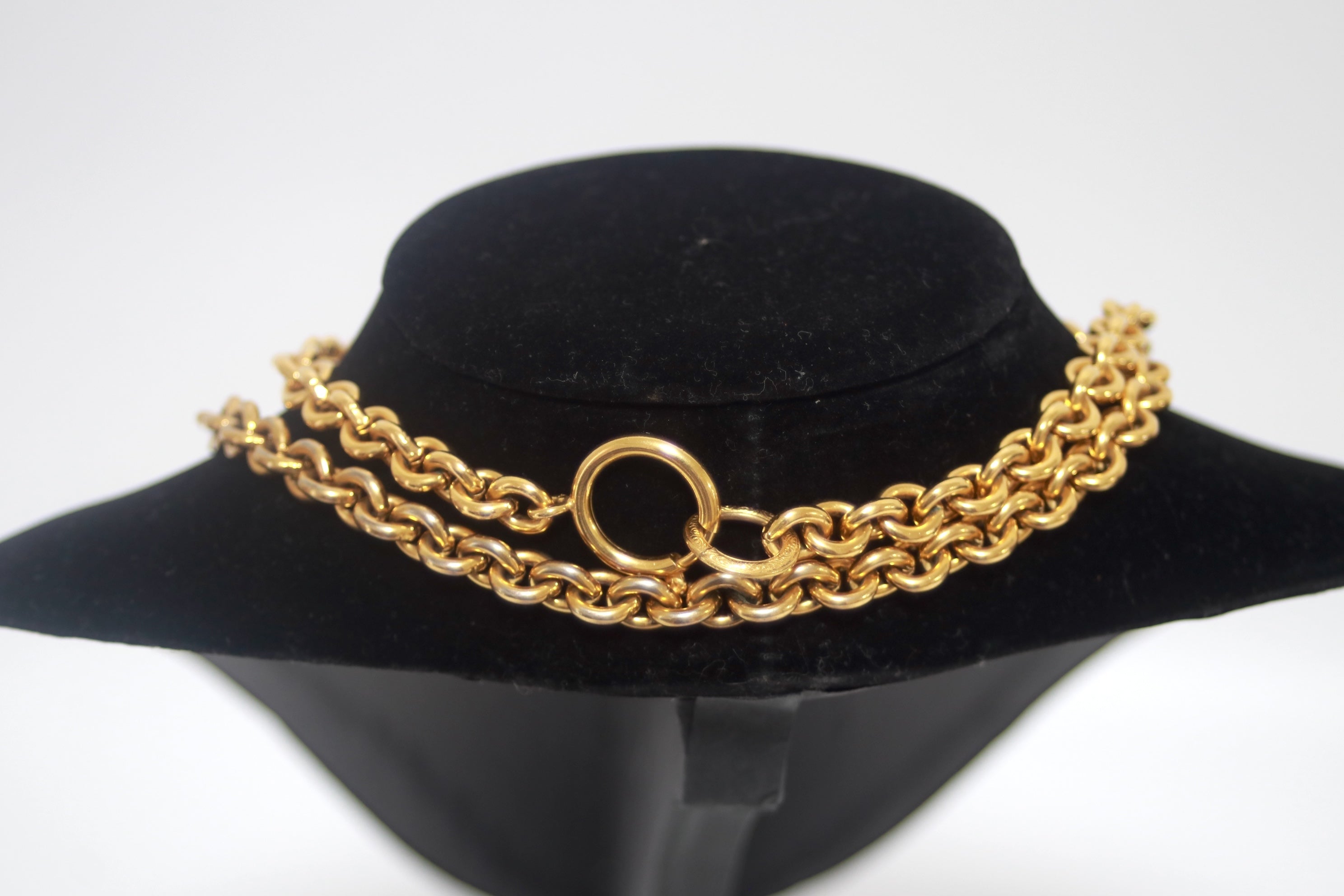 Chanel Vintage Gold Plated Necklace