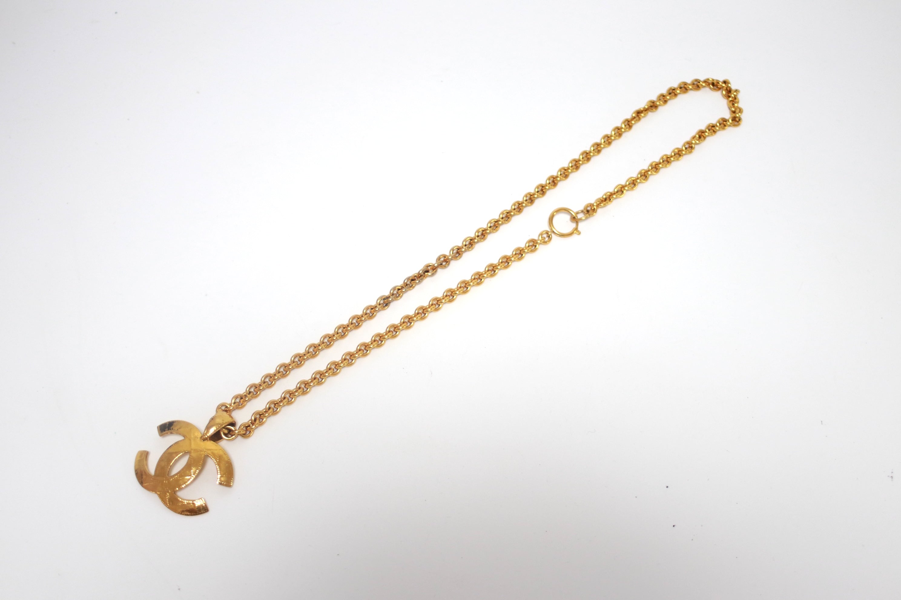 Chanel Vintage Gold Plated Necklace