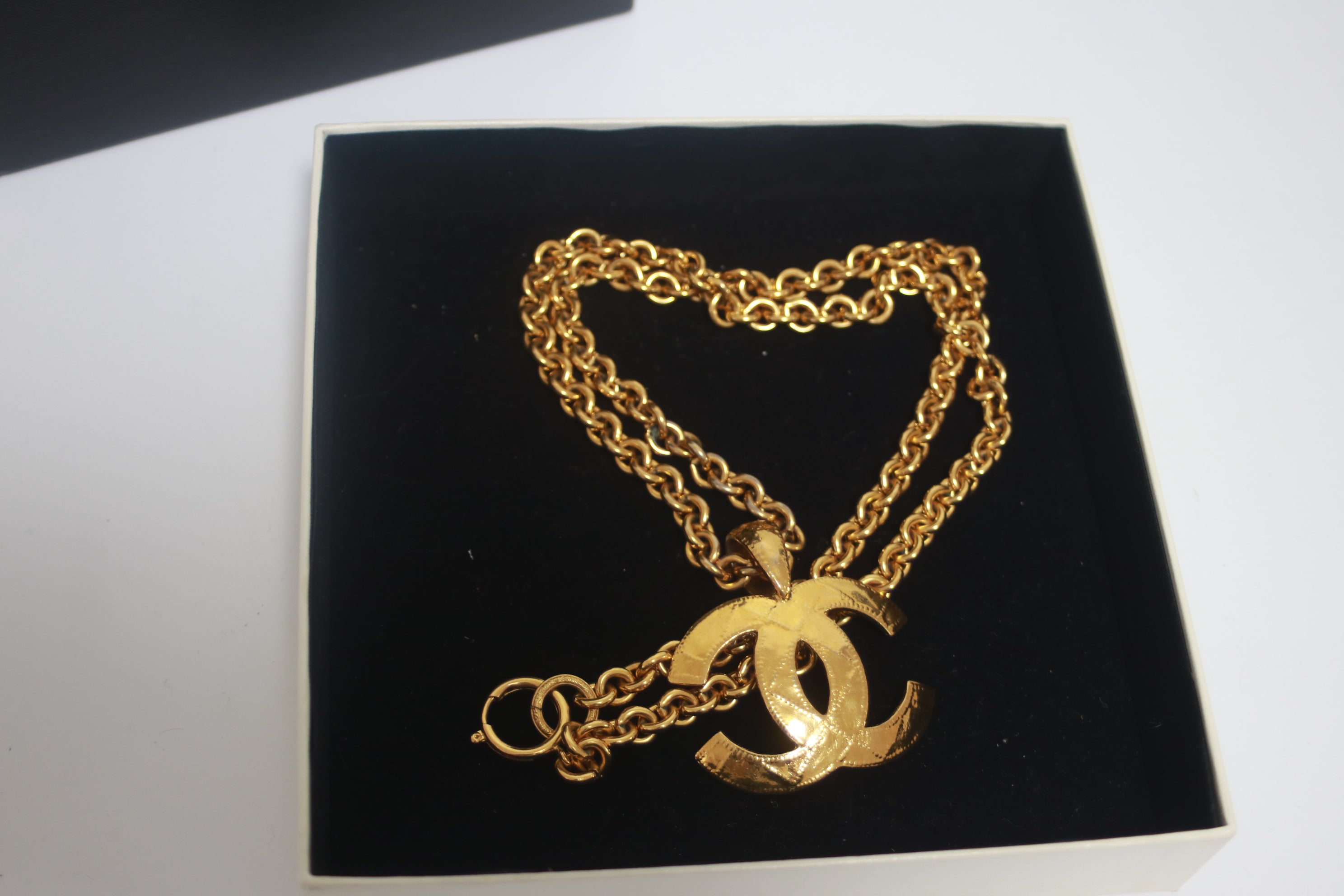 Chanel Vintage Gold Plated Necklace