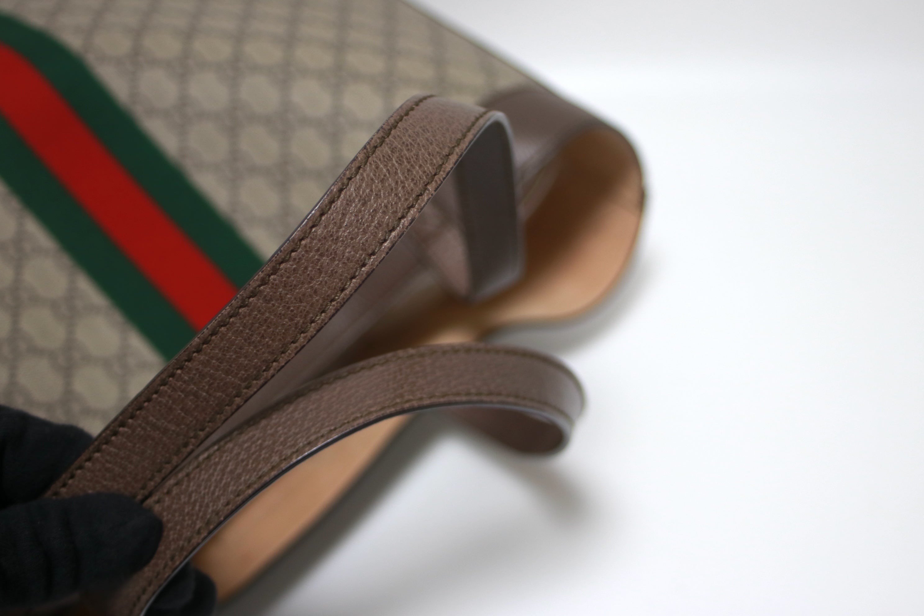 Borsa tote media morbida Gucci Ophidia usata