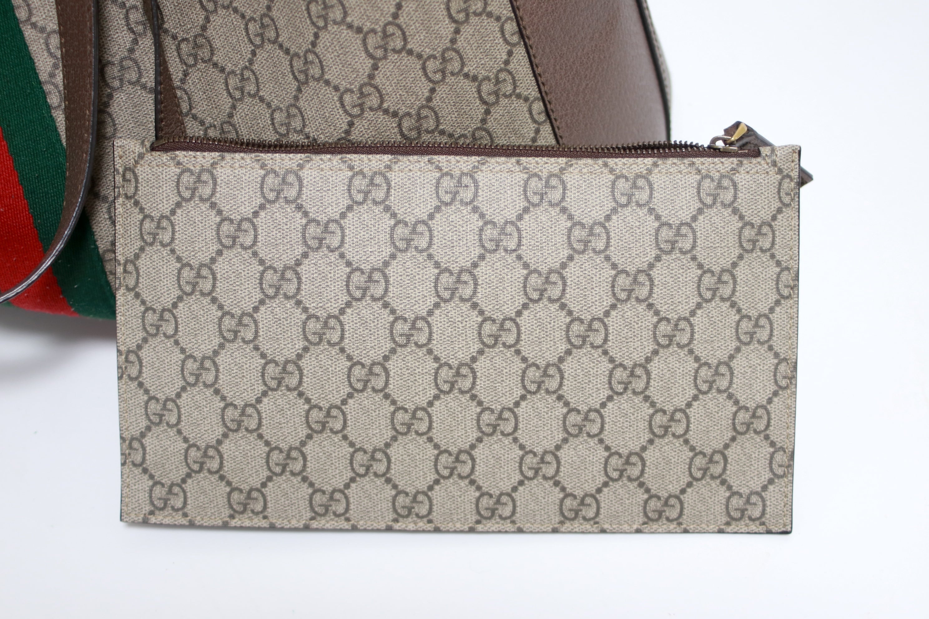 Borsa tote media morbida Gucci Ophidia usata