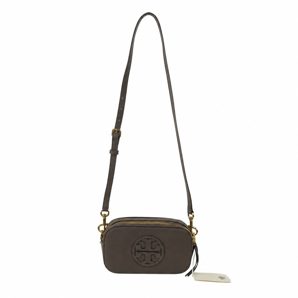 Pre-Owned Tory Burch Camera Bag Crossbody Bag Taupe