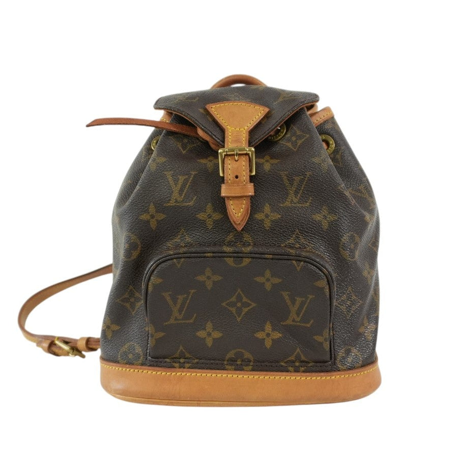 Pre-owned Louis Vuitton Monogram Montsouris PM Backpack