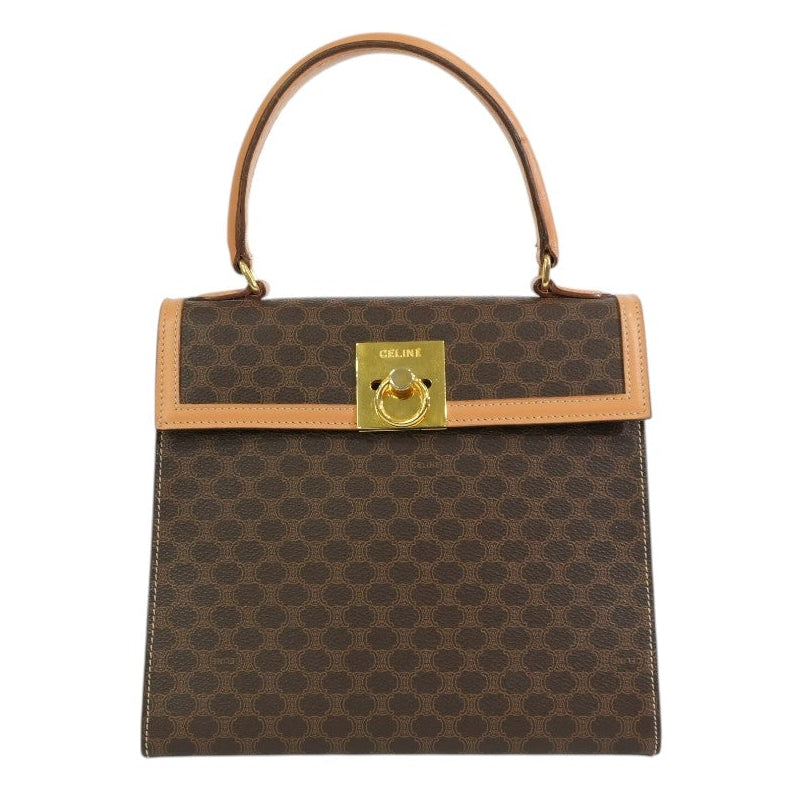 Pre-owned Celine Top Handle Handbag Brown
