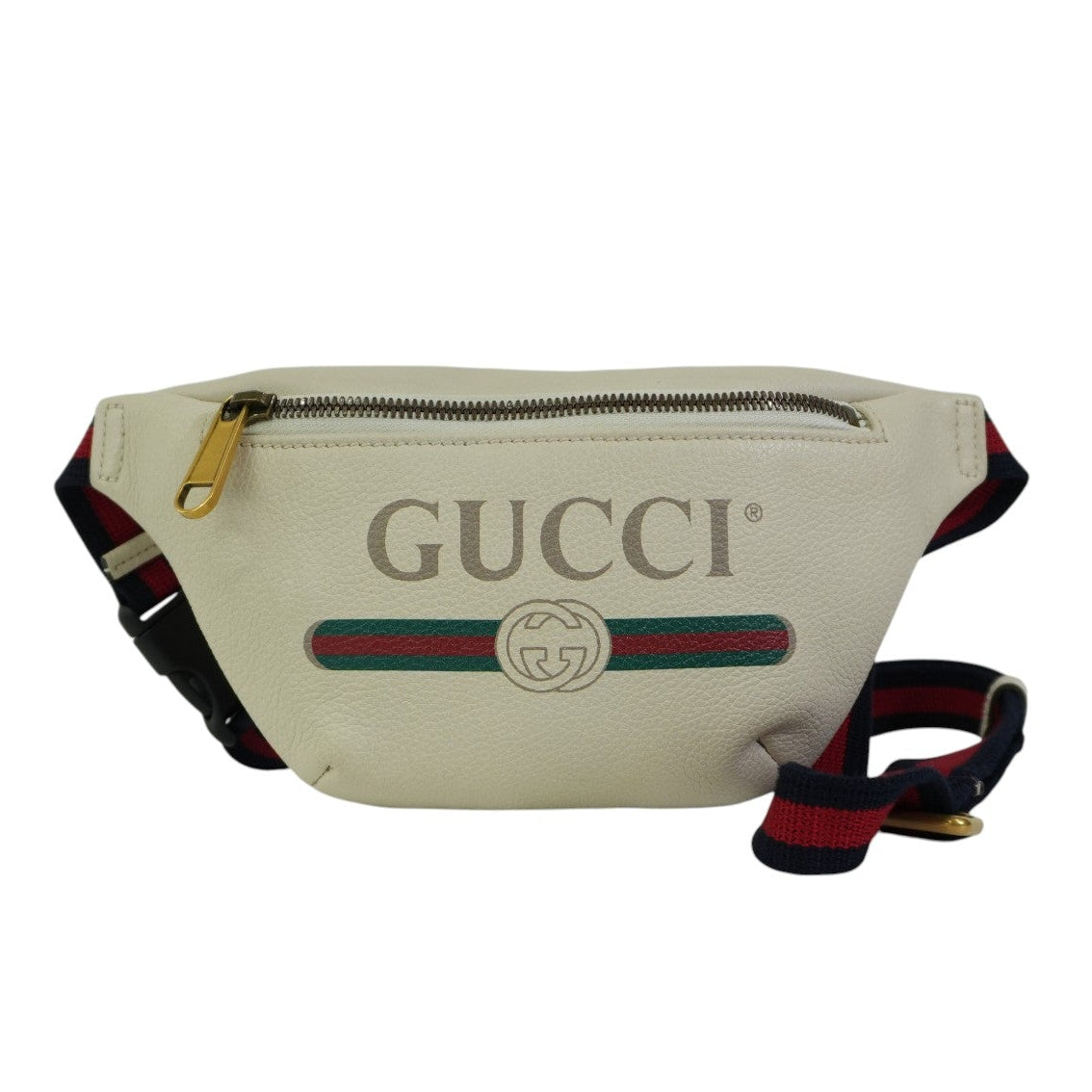 Pre-owned Gucci Body Bag White