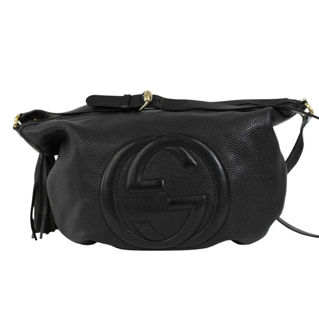 Pre-owned Gucci Soho Shoulder Bag Black