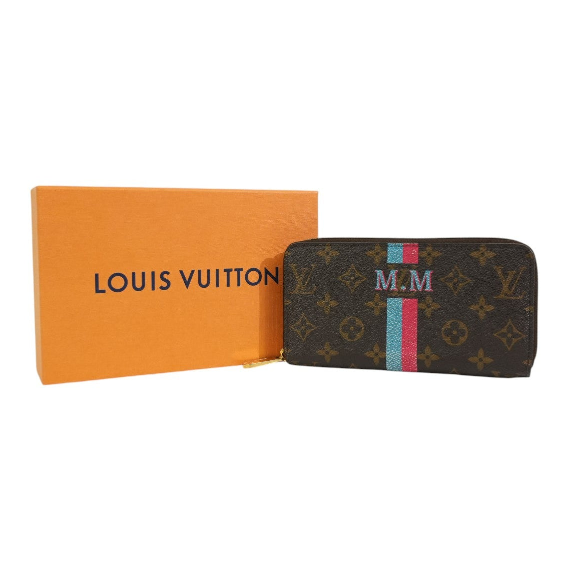 Pre-owned Louis Vuitton Monogram Zippy Long Wallet