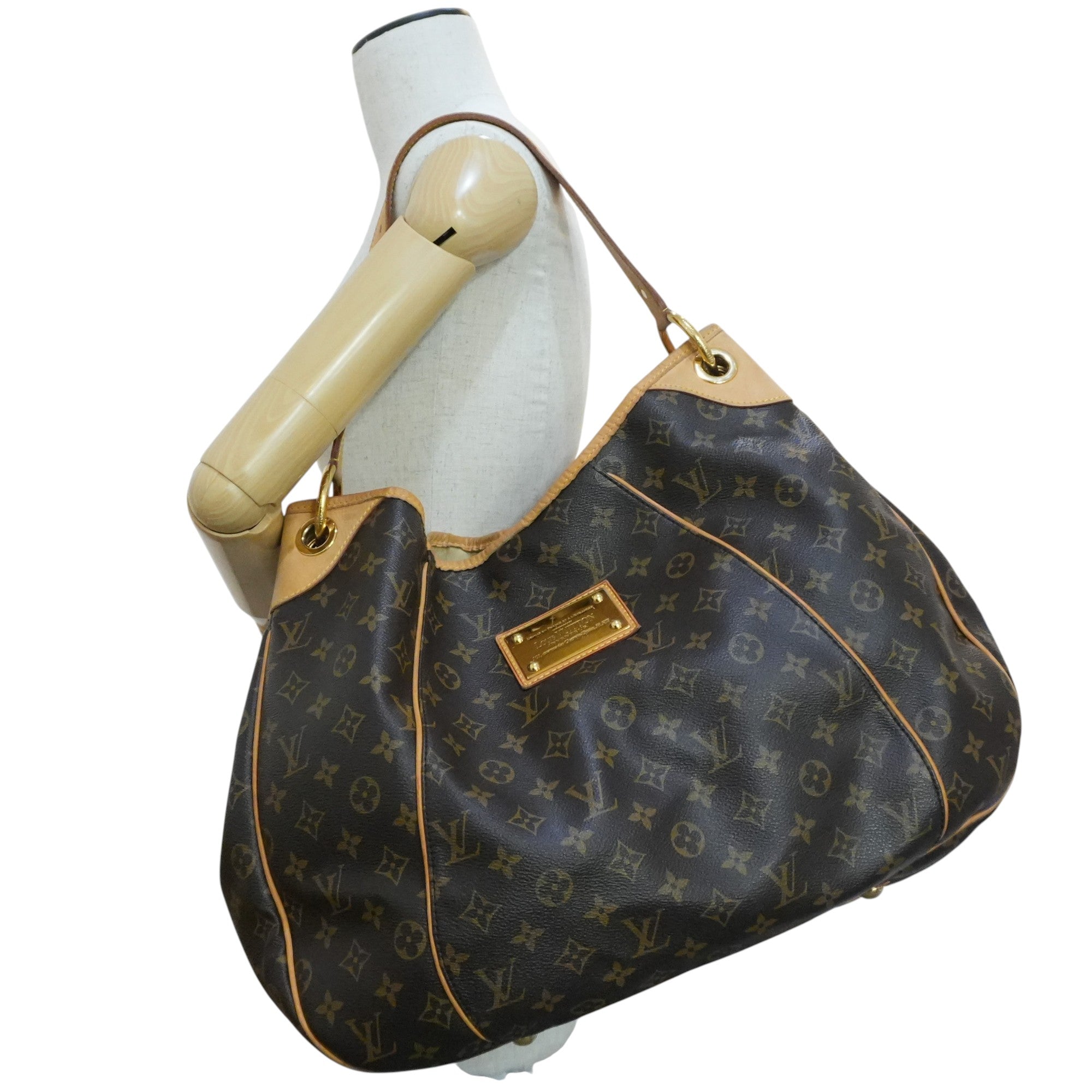 Pre-owned Louis Vuitton Monogram Galliera GM Hobo Tote Bag