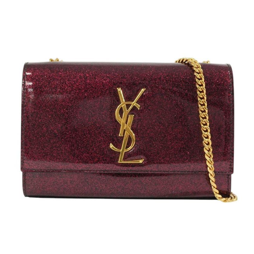 Pre-owned Saint Laurent Small Kate Chain Shoulder Bag Pink