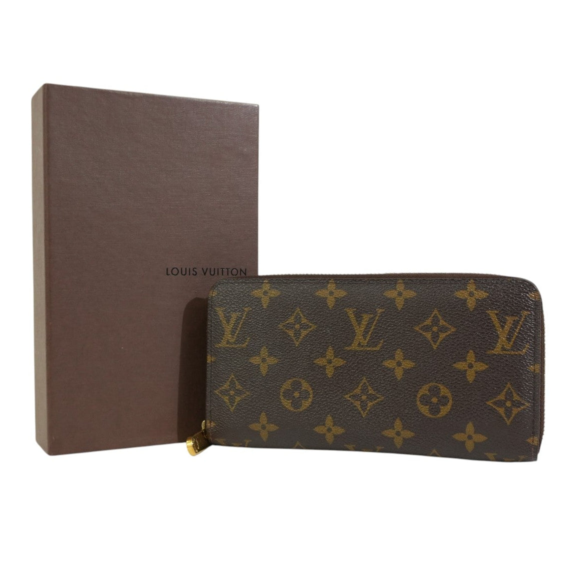 Pre-owned Louis Vuitton Monogram Zippy Long Wallet