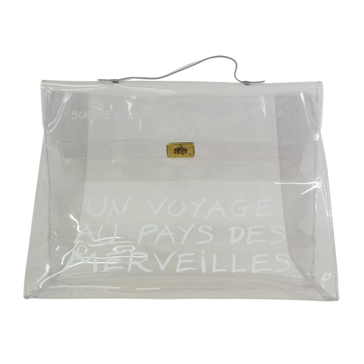 Pre-owned Hermes Kelly Transparent Handbag