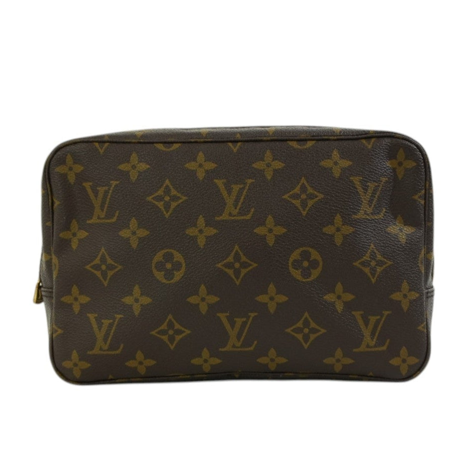 Pre-owned Louis Vuitton Monogram Trousse 23