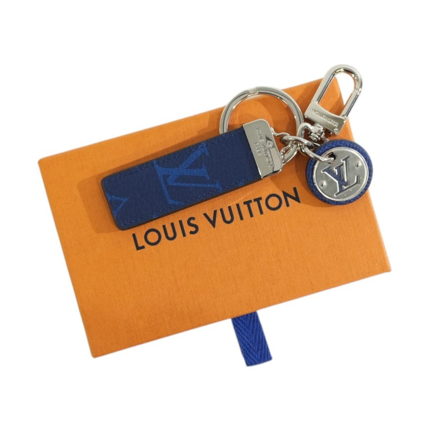 Pre-owned Louis Vuitton Metal Bag Charm Blue