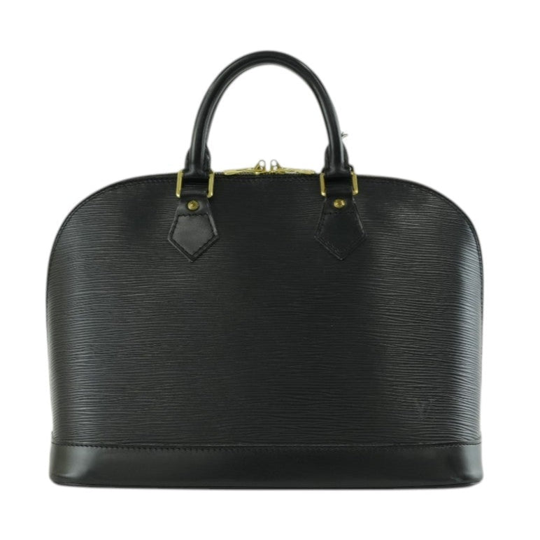 Pre-owned Louis Vuitton Epi Alma PM Black