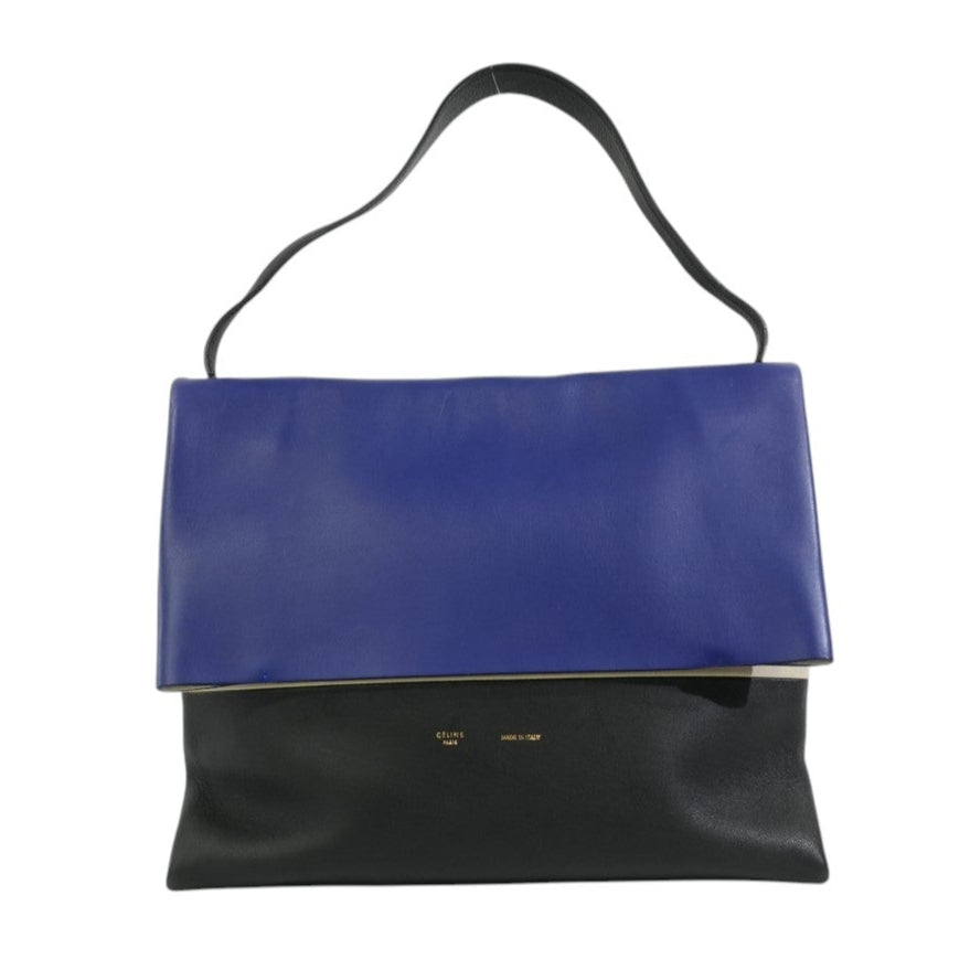 Pre-owned Celine All Soft Tricolor Tote Bag Blue