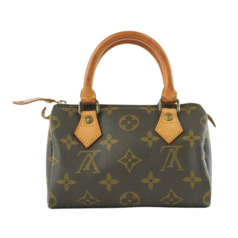 Louis Vuitton Monogram Mini Speedy Handbag Used