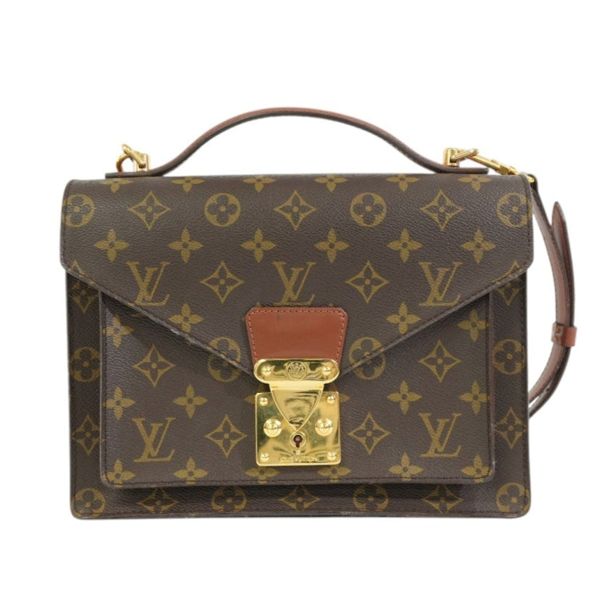 Pre-owned Louis Vuitton Monogram Monceau 26 Shoulder Bag