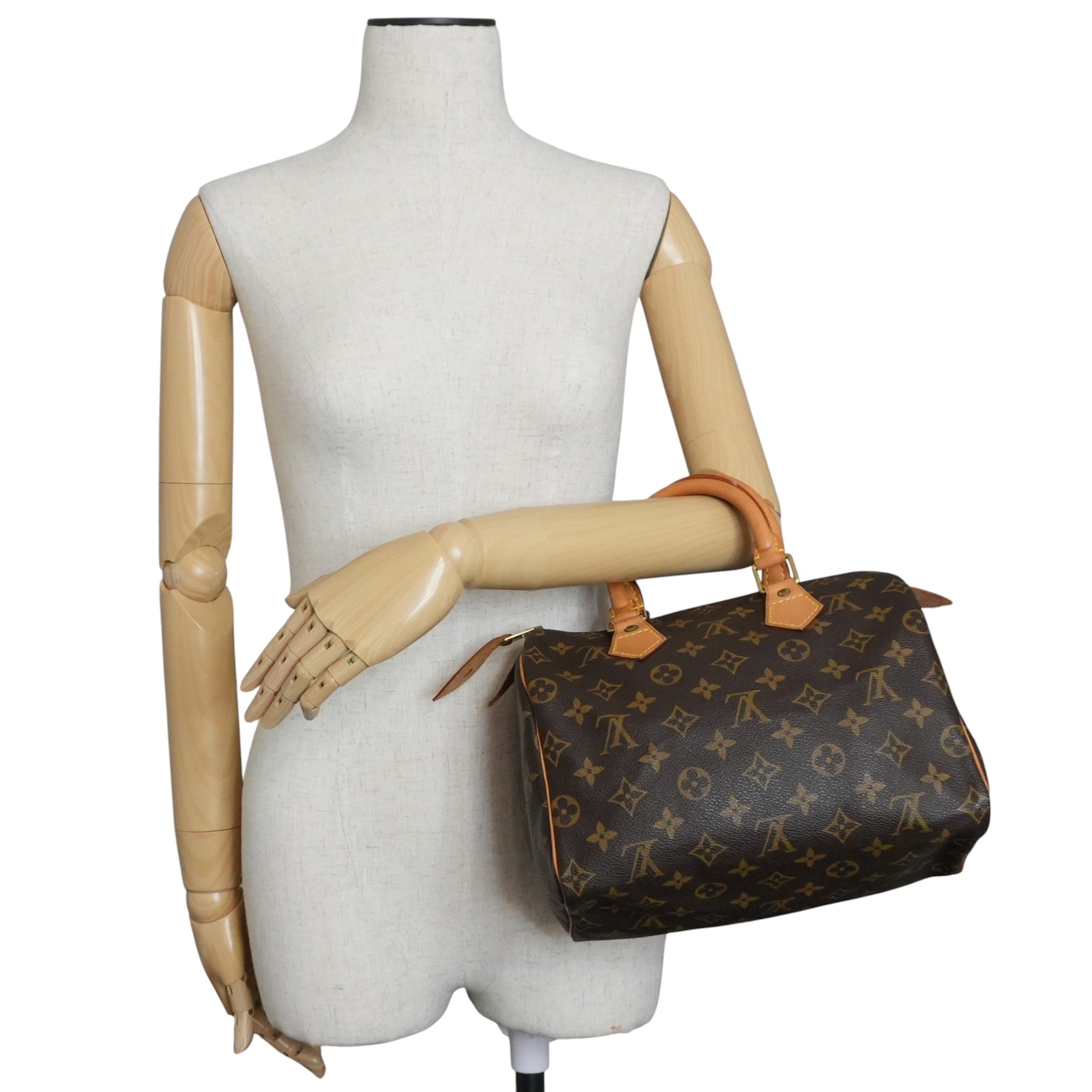Pre-owned Louis Vuitton Monogram Speedy 25 Handbag