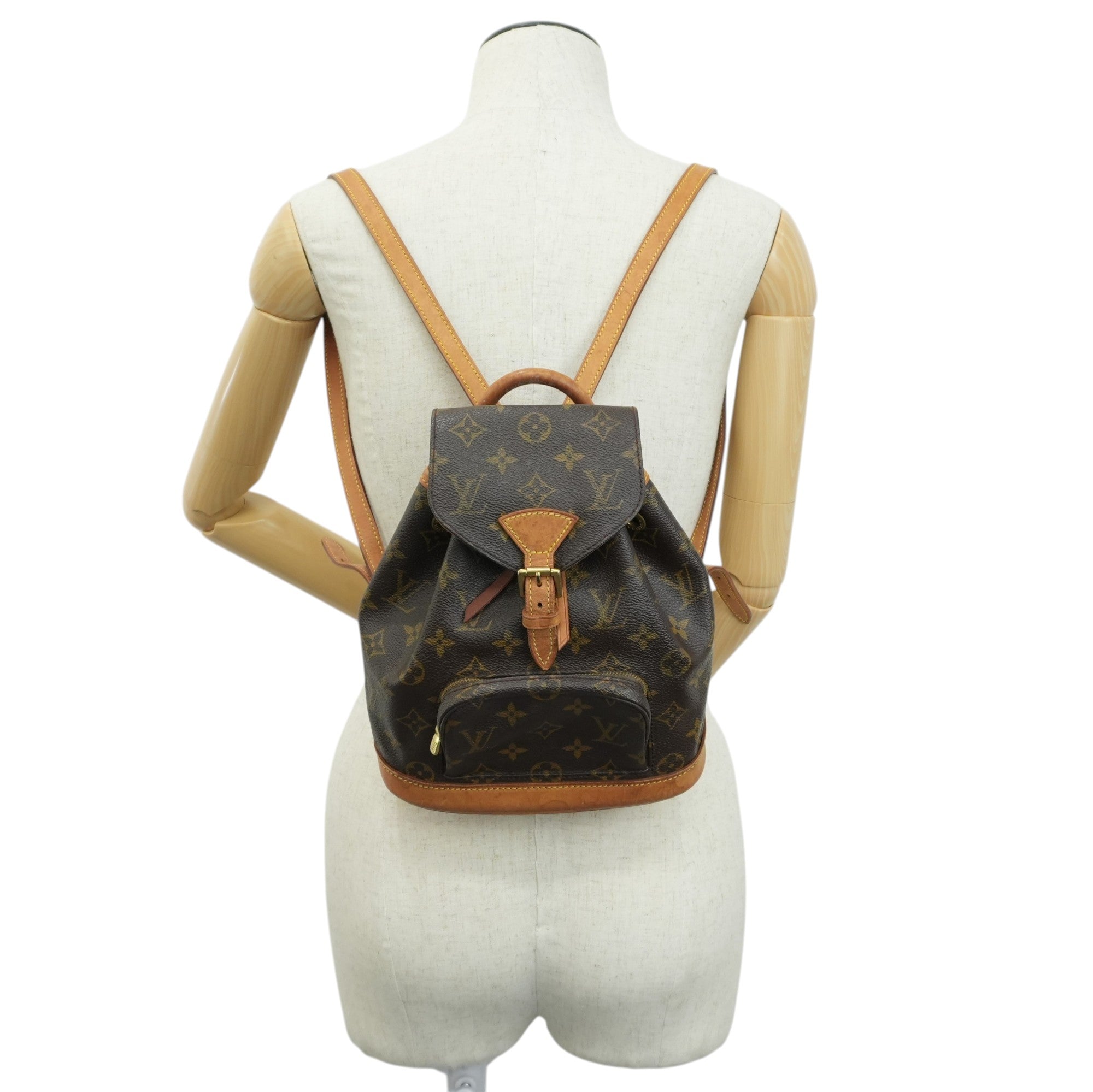 Pre-owned Louis Vuitton Monogram Mini Montsouris Backpack