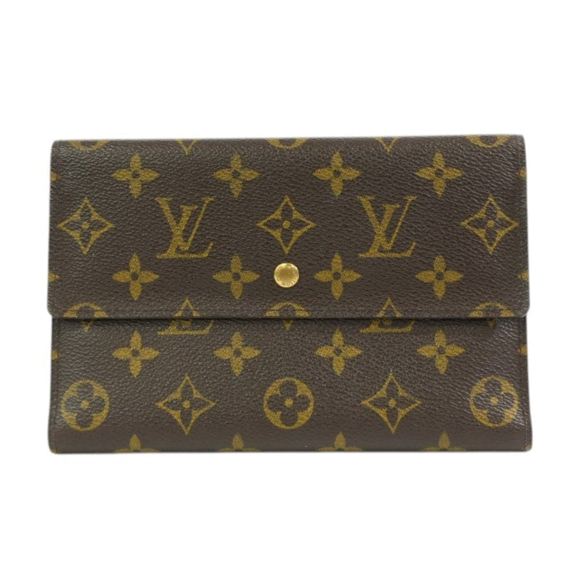 Pre-owned Louis Vuitton Monogram Trifold Long Wallet