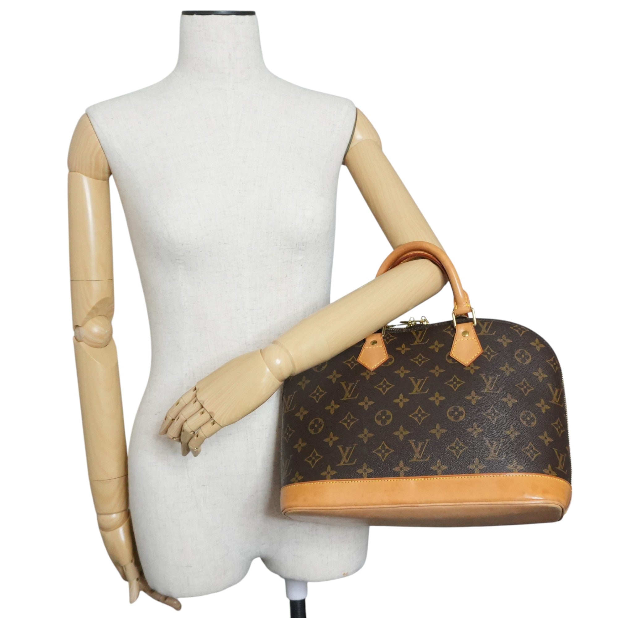 Pre-owned Louis Vuitton Monogram Alma PM Handbag