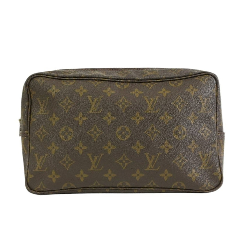 Pre-owned Louis Vuitton Monogram Trousse 28 Pouch