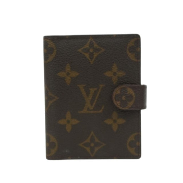 Pre-owned Louis Vuitton Monogram Agenda Card Cover